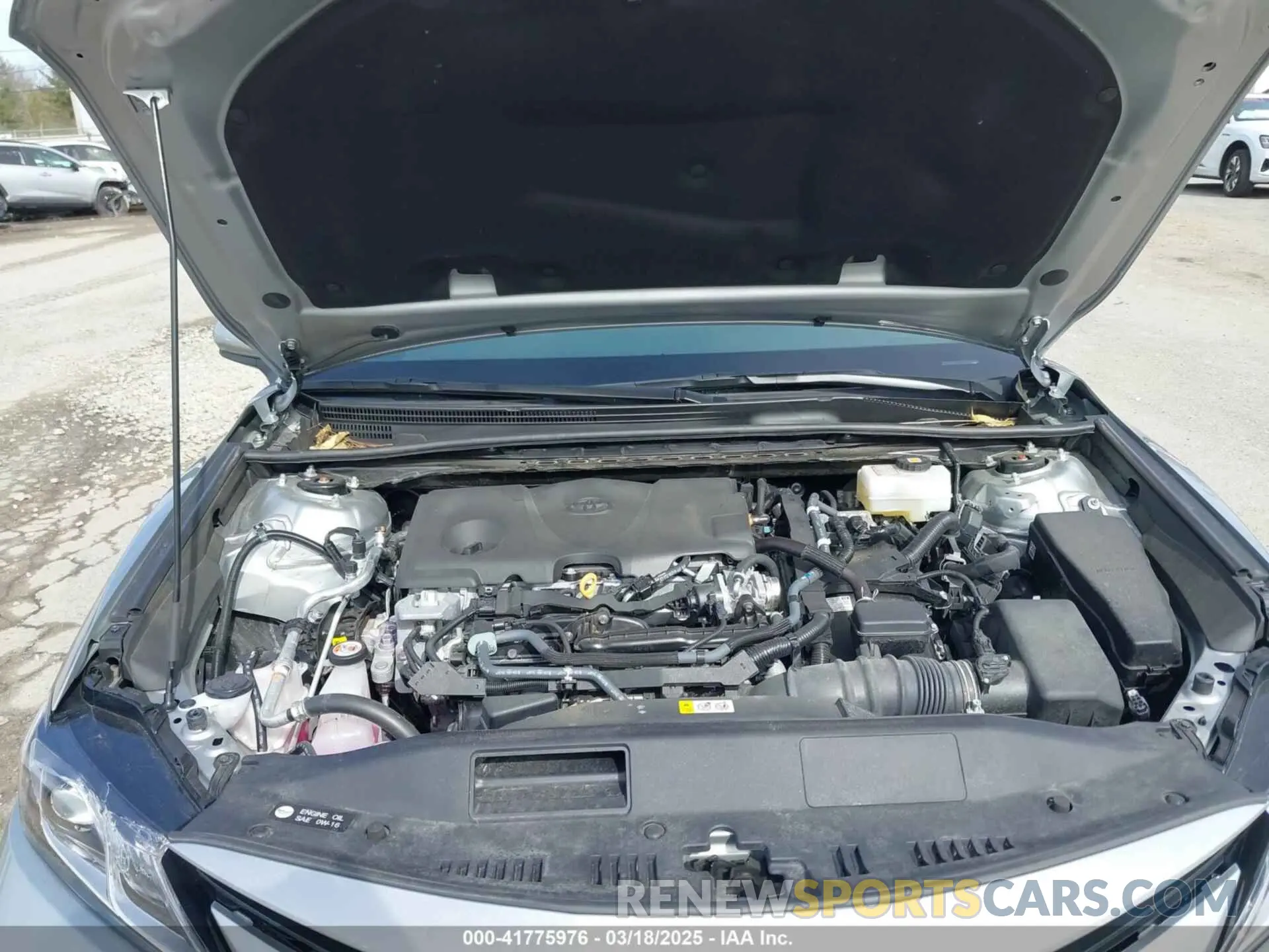 10 fotografías del automóvil dañado 4T1C31AK3RU074475 TOYOTA CAMRY HYBRID 2024