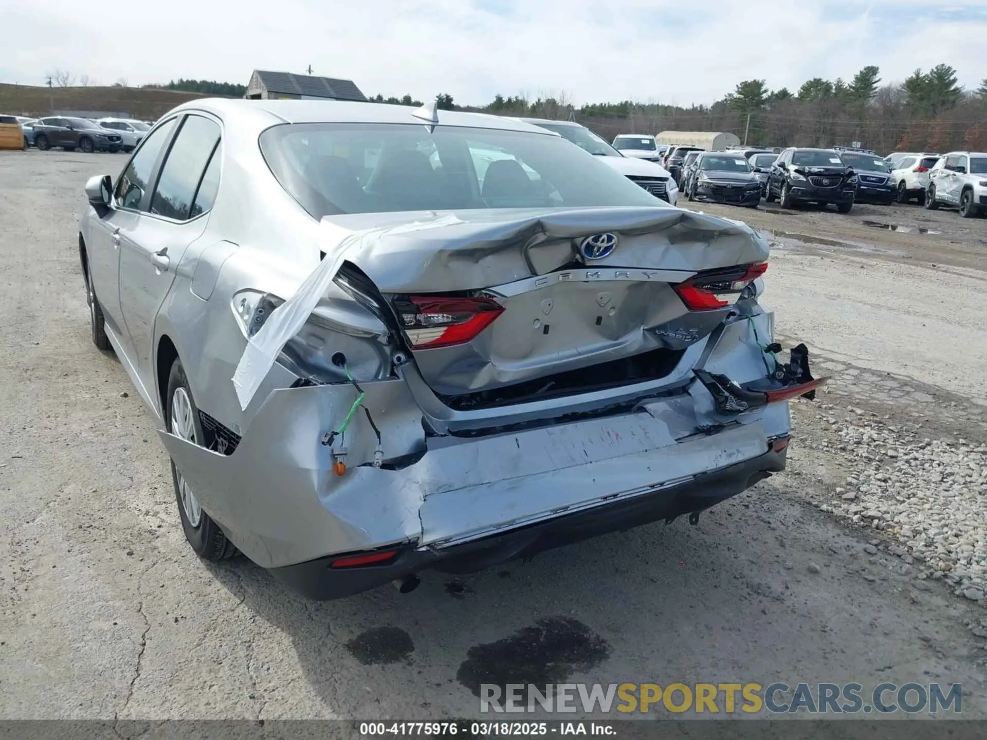 6 fotografías del automóvil dañado 4T1C31AK3RU074475 TOYOTA CAMRY HYBRID 2024
