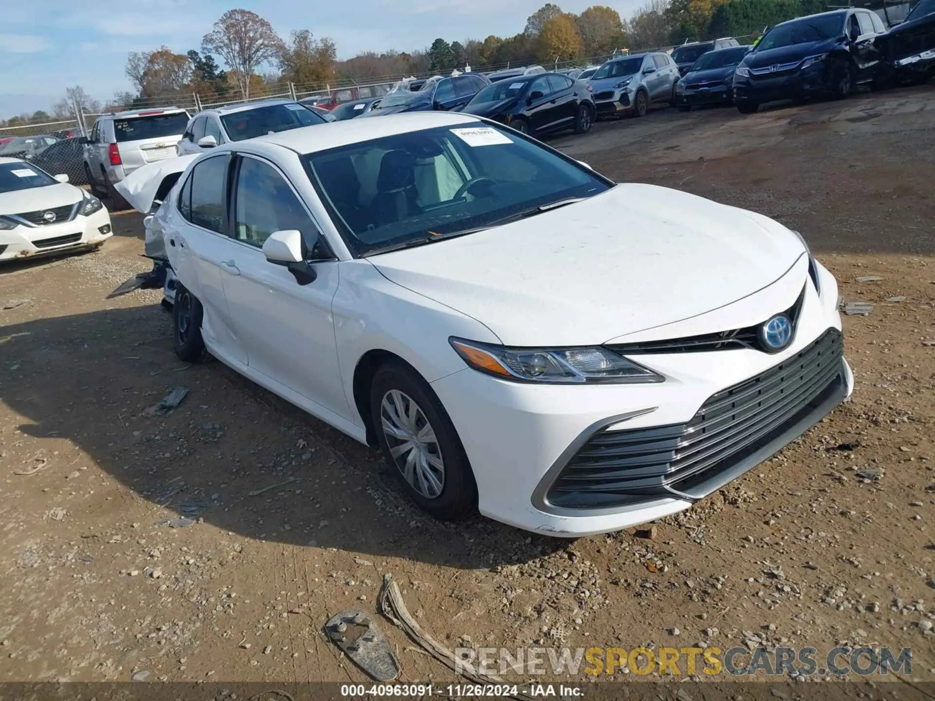 1 fotografías del automóvil dañado 4T1C31AK7RU068890 TOYOTA CAMRY HYBRID 2024