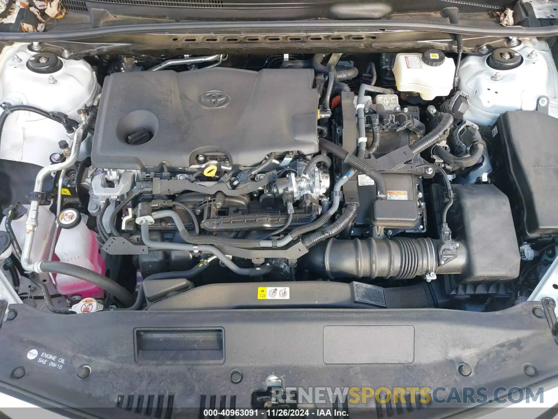 10 fotografías del automóvil dañado 4T1C31AK7RU068890 TOYOTA CAMRY HYBRID 2024