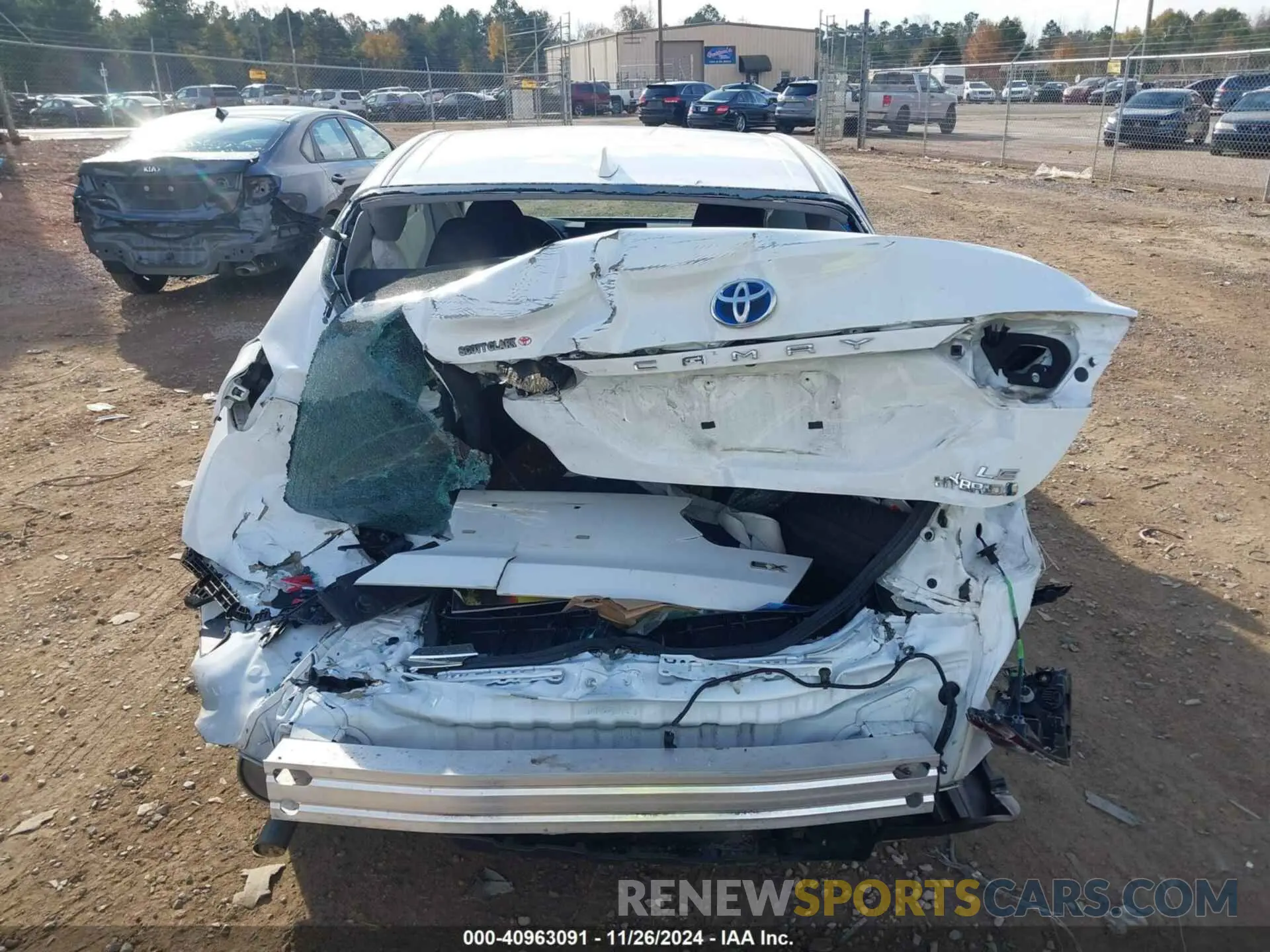 17 fotografías del automóvil dañado 4T1C31AK7RU068890 TOYOTA CAMRY HYBRID 2024