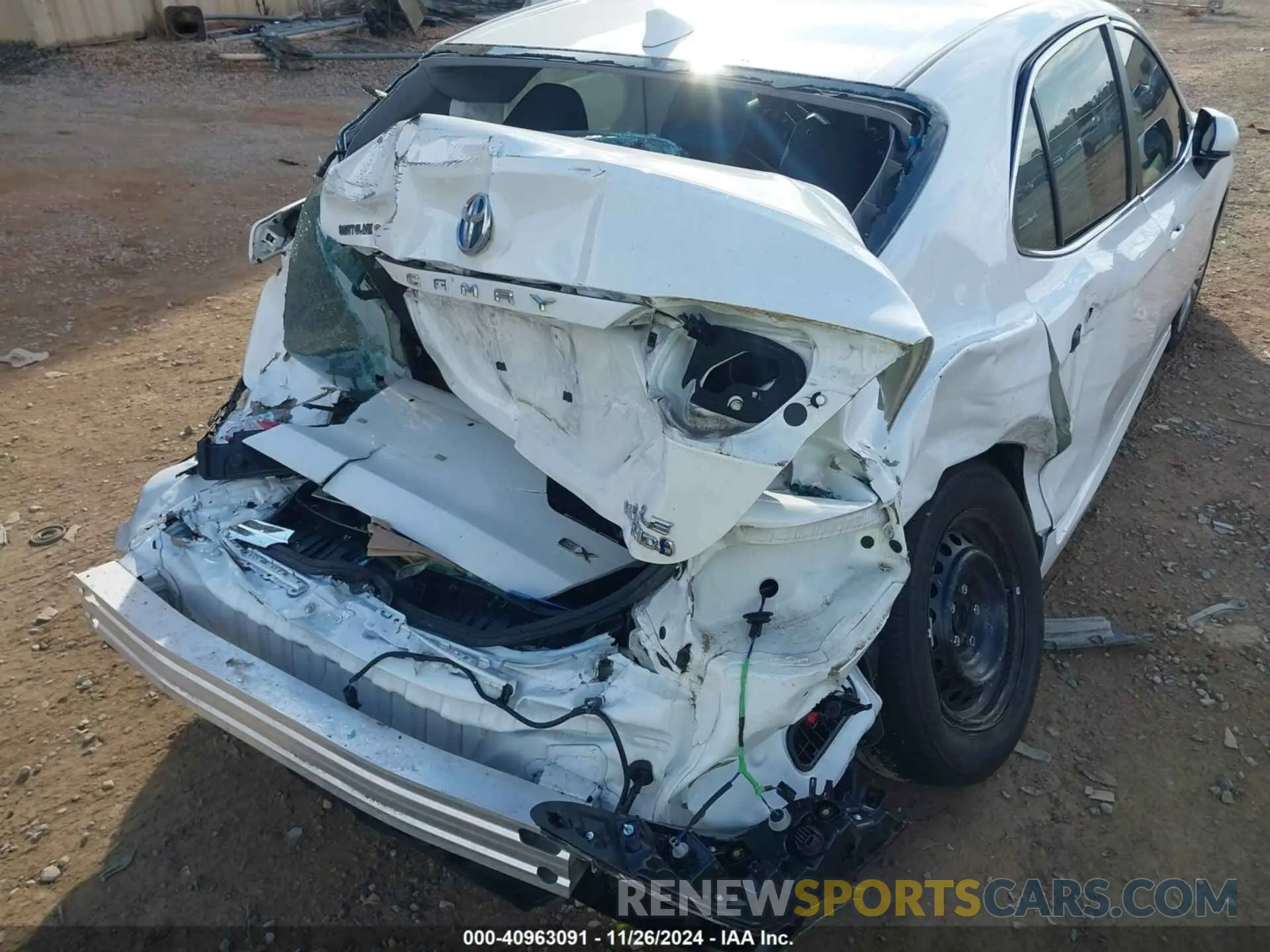 6 fotografías del automóvil dañado 4T1C31AK7RU068890 TOYOTA CAMRY HYBRID 2024