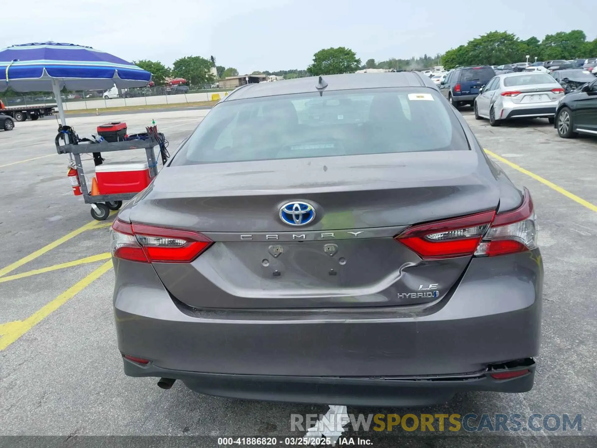 6 fotografías del automóvil dañado 4T1C31AK9RU070219 TOYOTA CAMRY HYBRID 2024