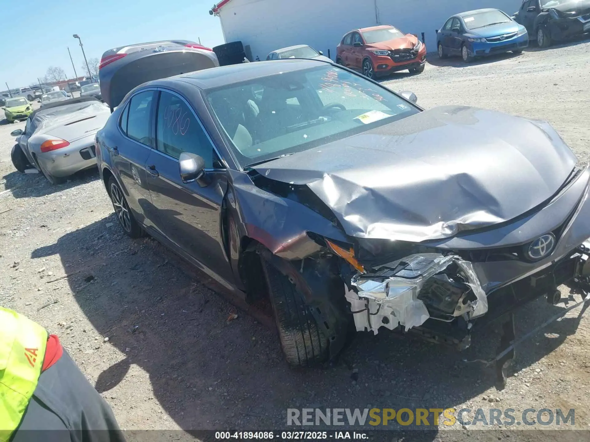 1 fotografías del automóvil dañado 4T1F31AK3RU078104 TOYOTA CAMRY HYBRID 2024
