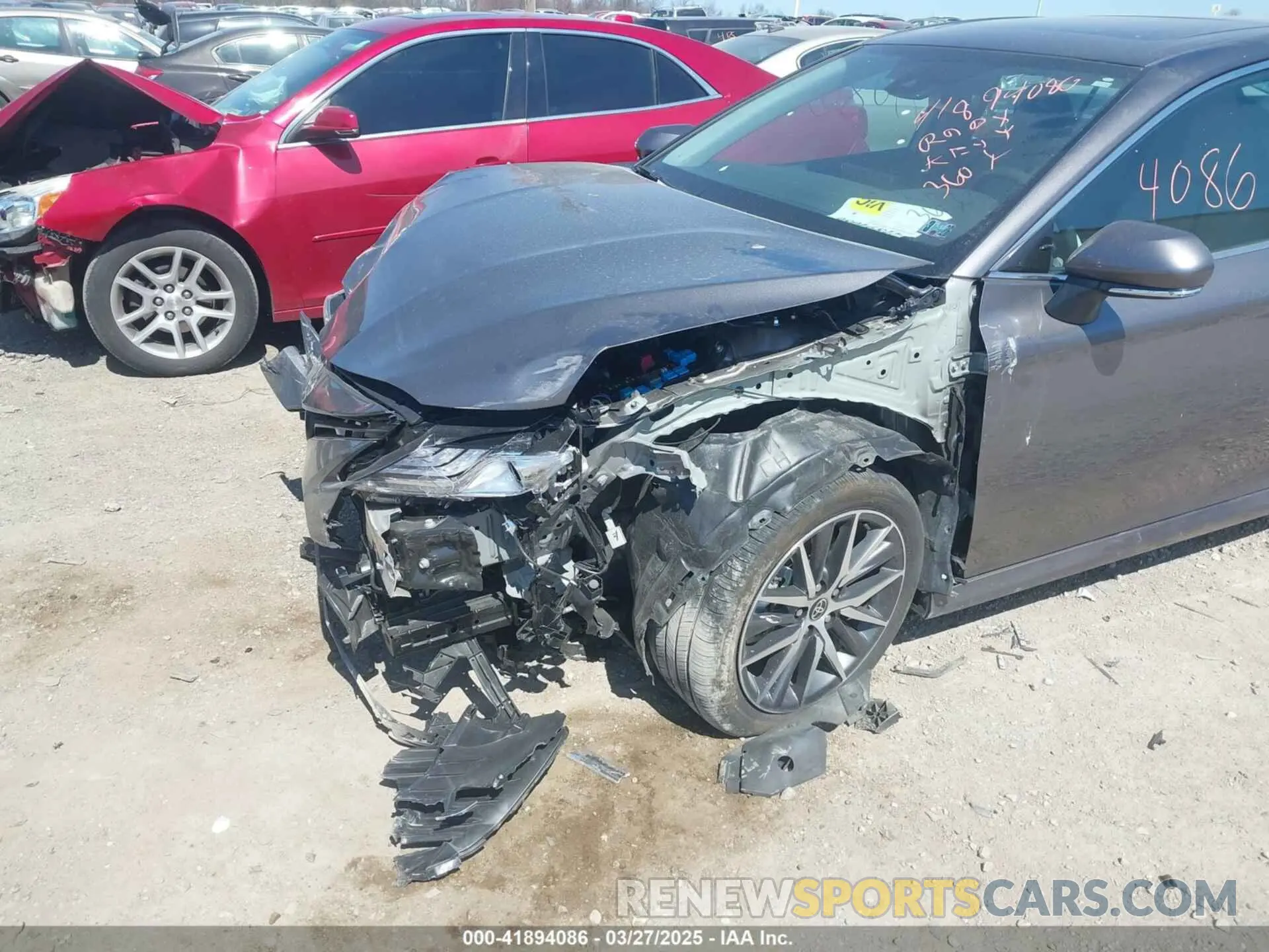 6 fotografías del automóvil dañado 4T1F31AK3RU078104 TOYOTA CAMRY HYBRID 2024
