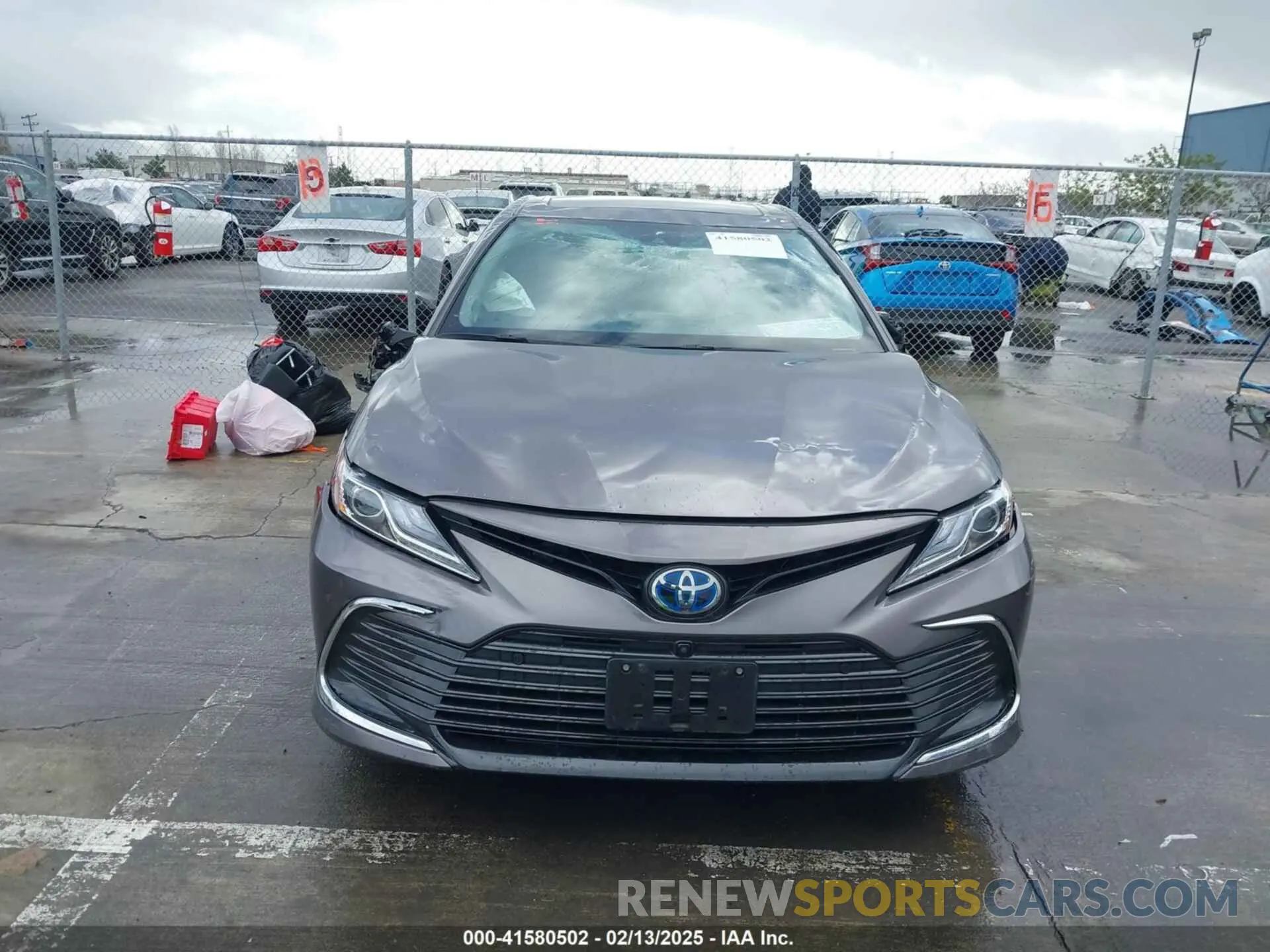 11 fotografías del automóvil dañado 4T1F31AK7RU064271 TOYOTA CAMRY HYBRID 2024
