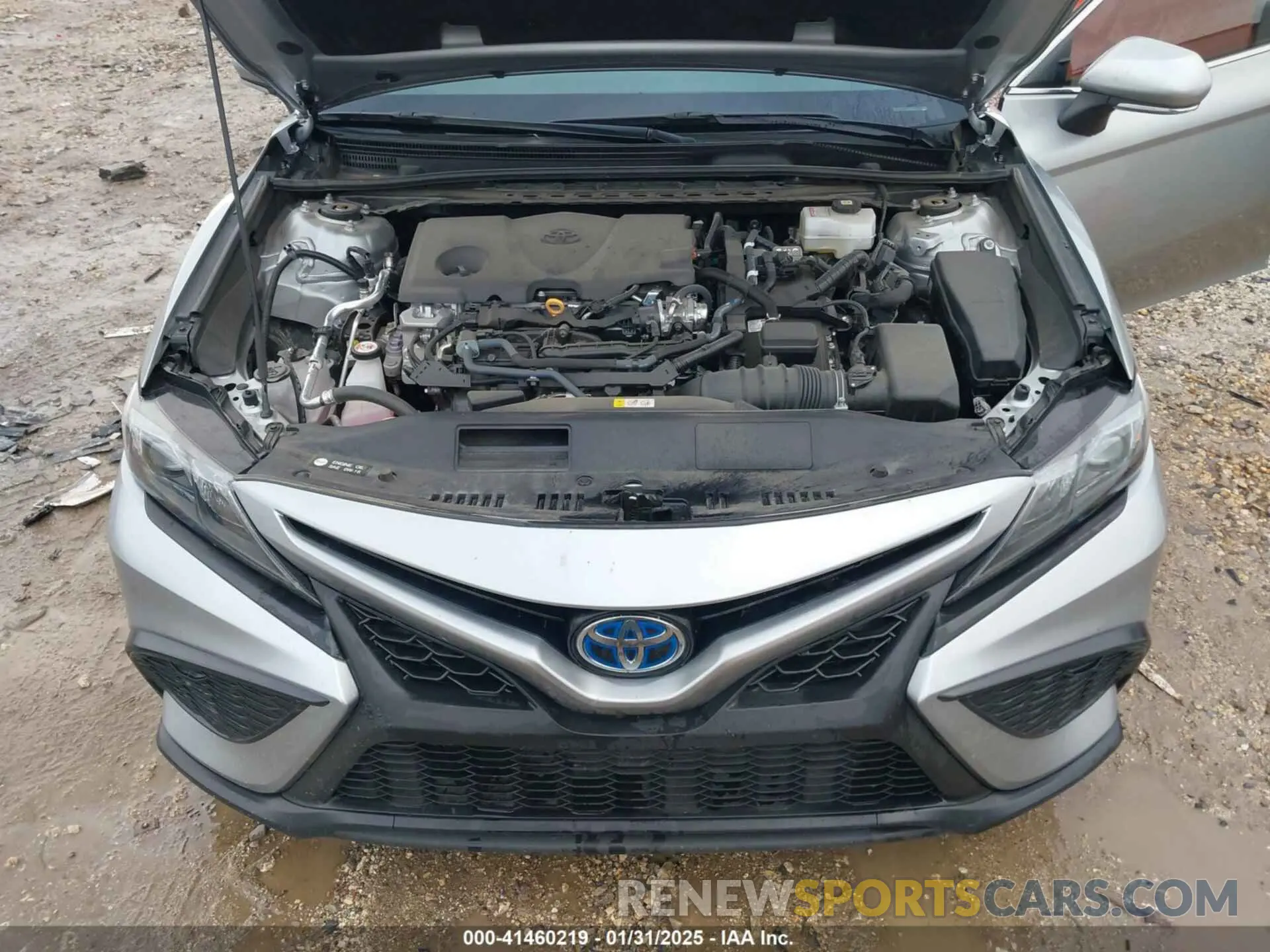 10 fotografías del automóvil dañado 4T1G31AK0RU064732 TOYOTA CAMRY HYBRID 2024