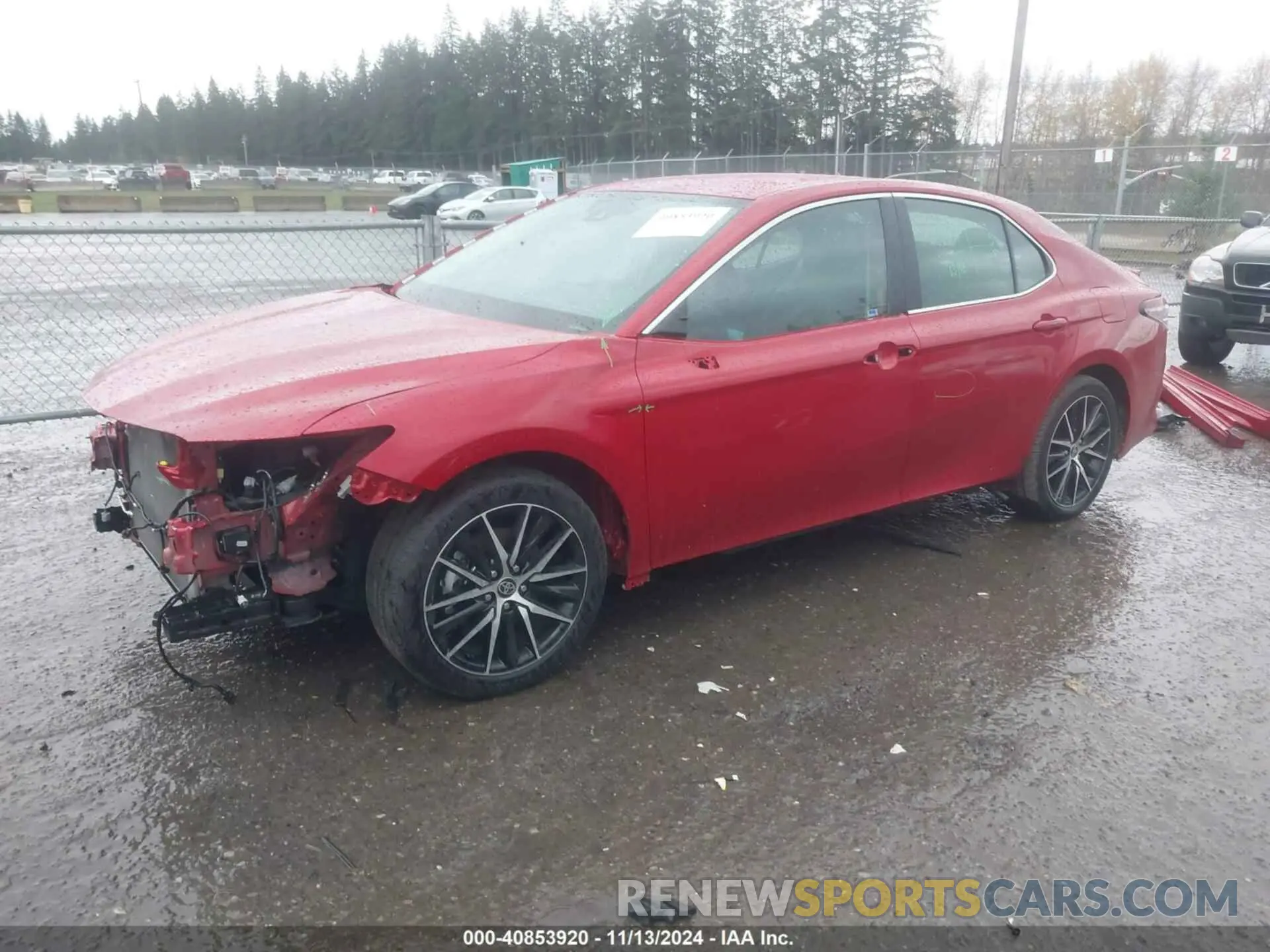 2 fotografías del automóvil dañado 4T1G31AK2RU072251 TOYOTA CAMRY HYBRID 2024
