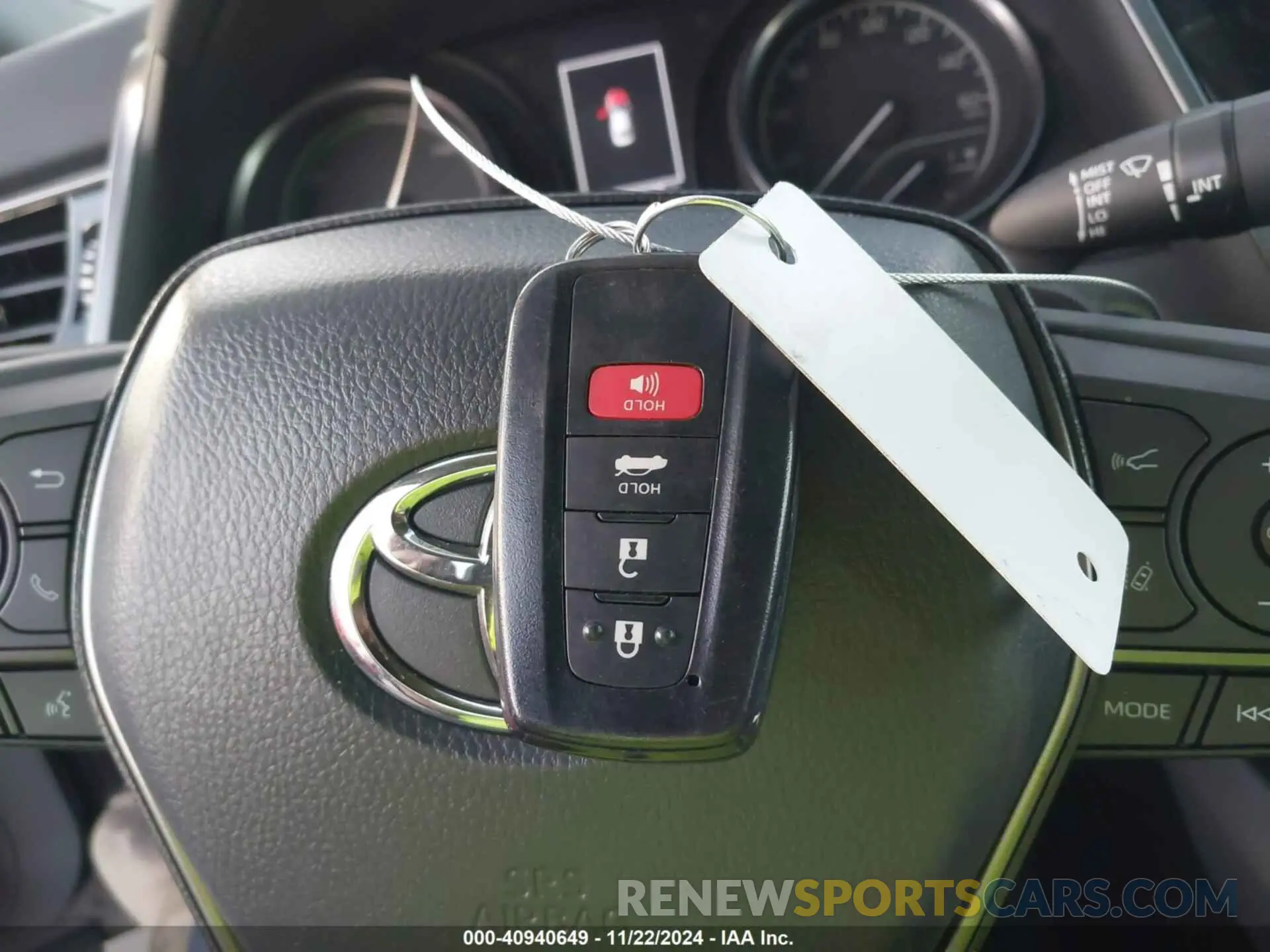 11 fotografías del automóvil dañado 4T1G31AK2RU624198 TOYOTA CAMRY HYBRID 2024