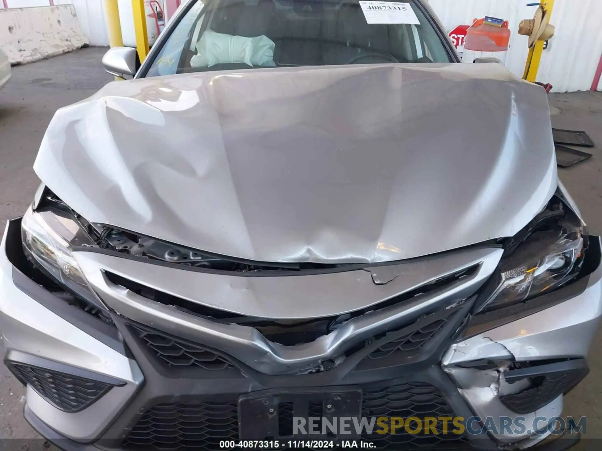10 fotografías del automóvil dañado 4T1G31AK3RU074574 TOYOTA CAMRY HYBRID 2024