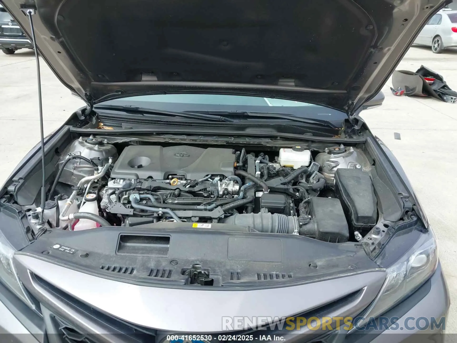 10 fotografías del automóvil dañado 4T1G31AK5RU629041 TOYOTA CAMRY HYBRID 2024