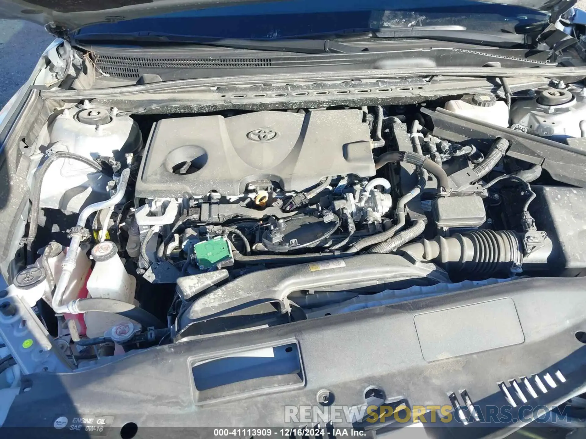 10 fotografías del automóvil dañado 4T1G31AK6RU065206 TOYOTA CAMRY HYBRID 2024