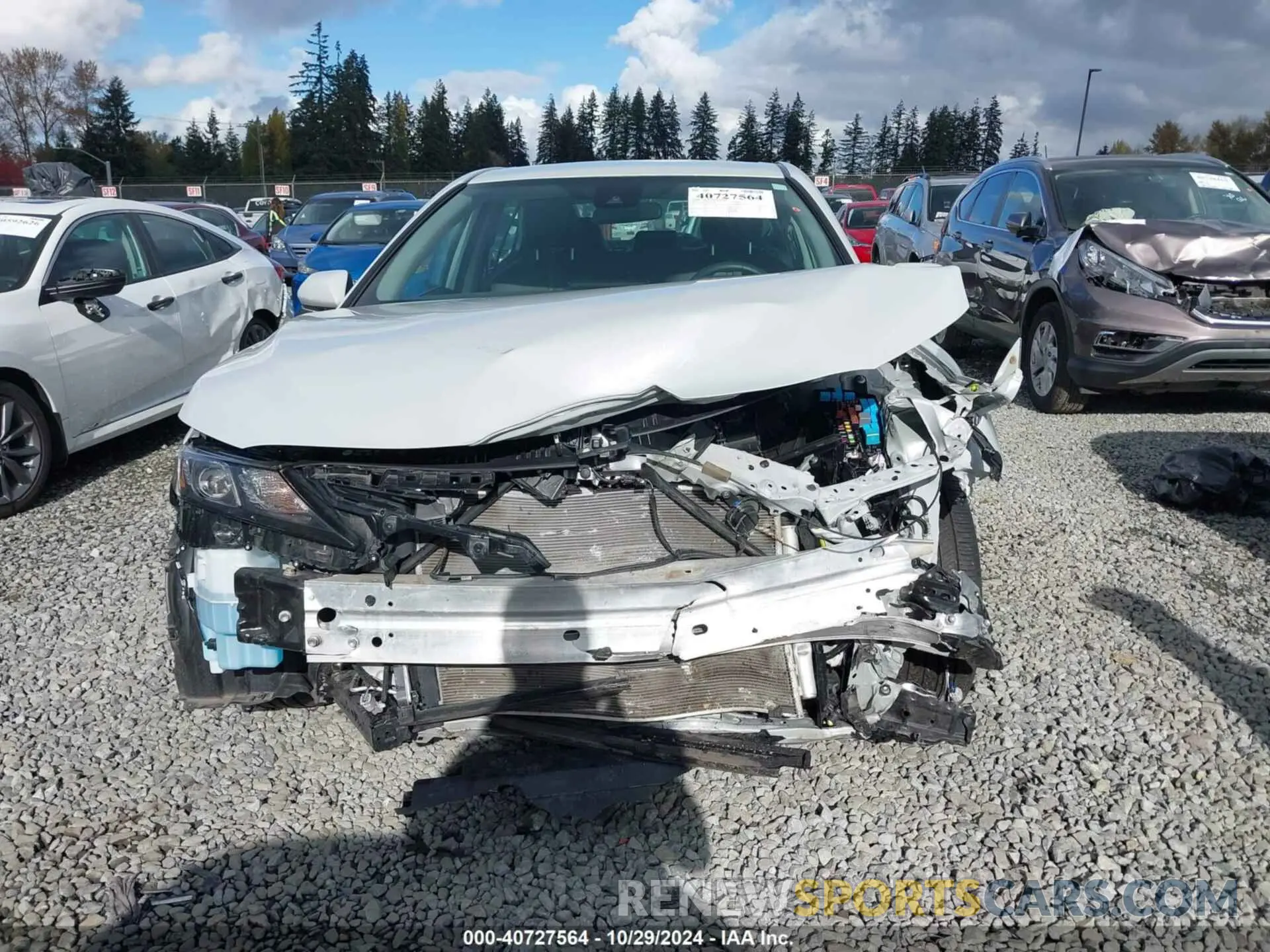 13 fotografías del automóvil dañado 4T1G31AKXRU061630 TOYOTA CAMRY HYBRID 2024