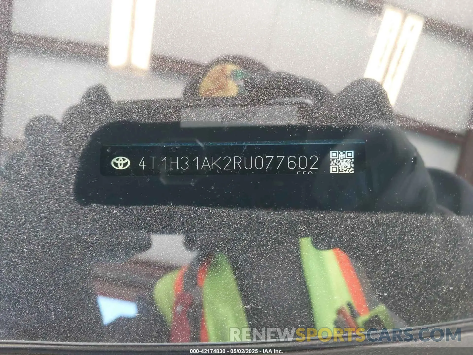 9 fotografías del automóvil dañado 4T1H31AK2RU077602 TOYOTA CAMRY HYBRID 2024
