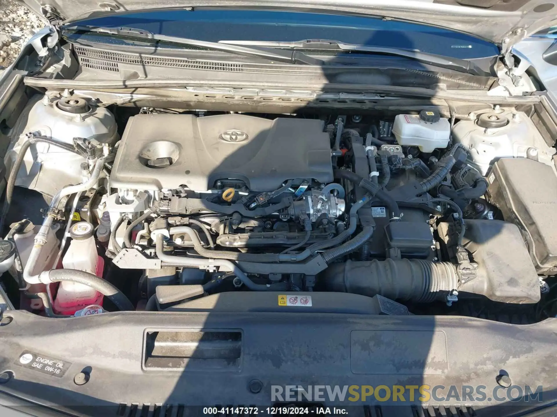 10 fotografías del automóvil dañado 4T1S31AK1RU622419 TOYOTA CAMRY HYBRID 2024