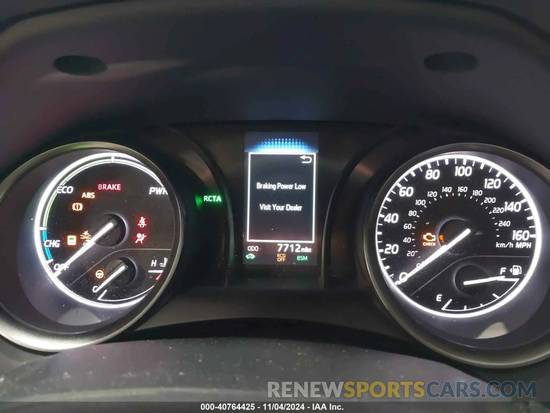 7 fotografías del automóvil dañado 4T1S31AK9RU069793 TOYOTA CAMRY HYBRID 2024
