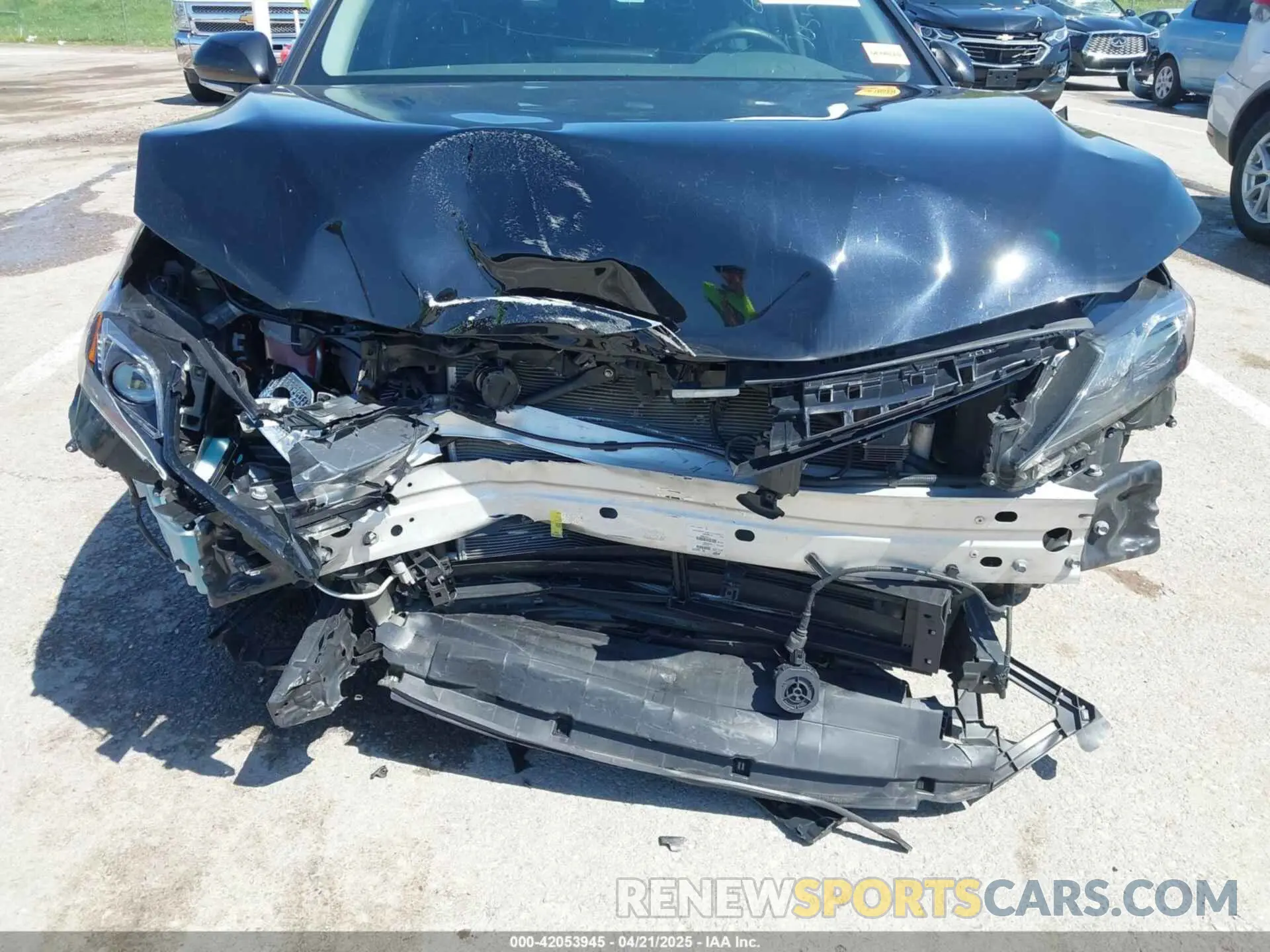 6 fotografías del automóvil dañado 4T1S31AK9RU621115 TOYOTA CAMRY HYBRID 2024