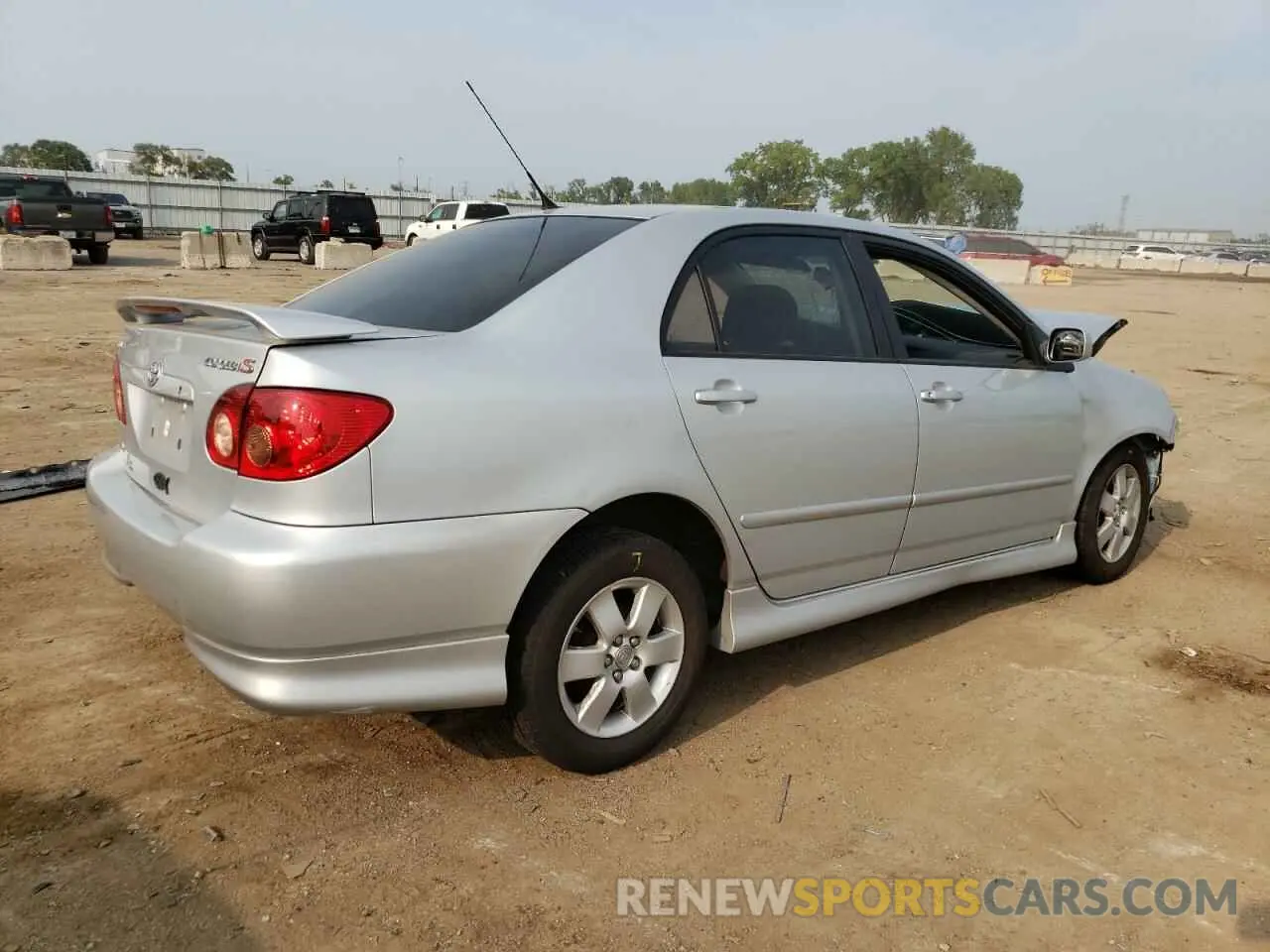 3 fotografías del automóvil dañado 1NXBR30E18Z939069 TOYOTA COROLLA 2008