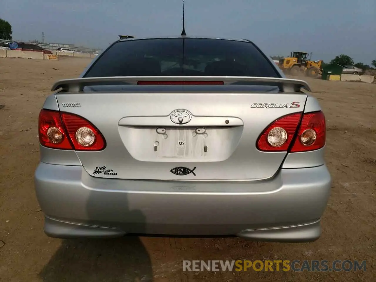 6 fotografías del automóvil dañado 1NXBR30E18Z939069 TOYOTA COROLLA 2008