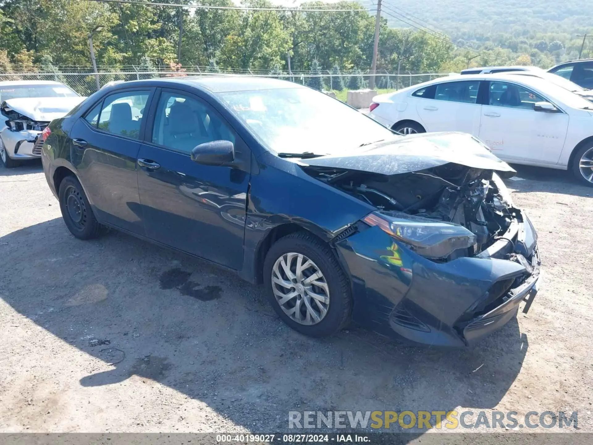 1 fotografías del automóvil dañado 2T1BURHE8JC978304 TOYOTA COROLLA 2018