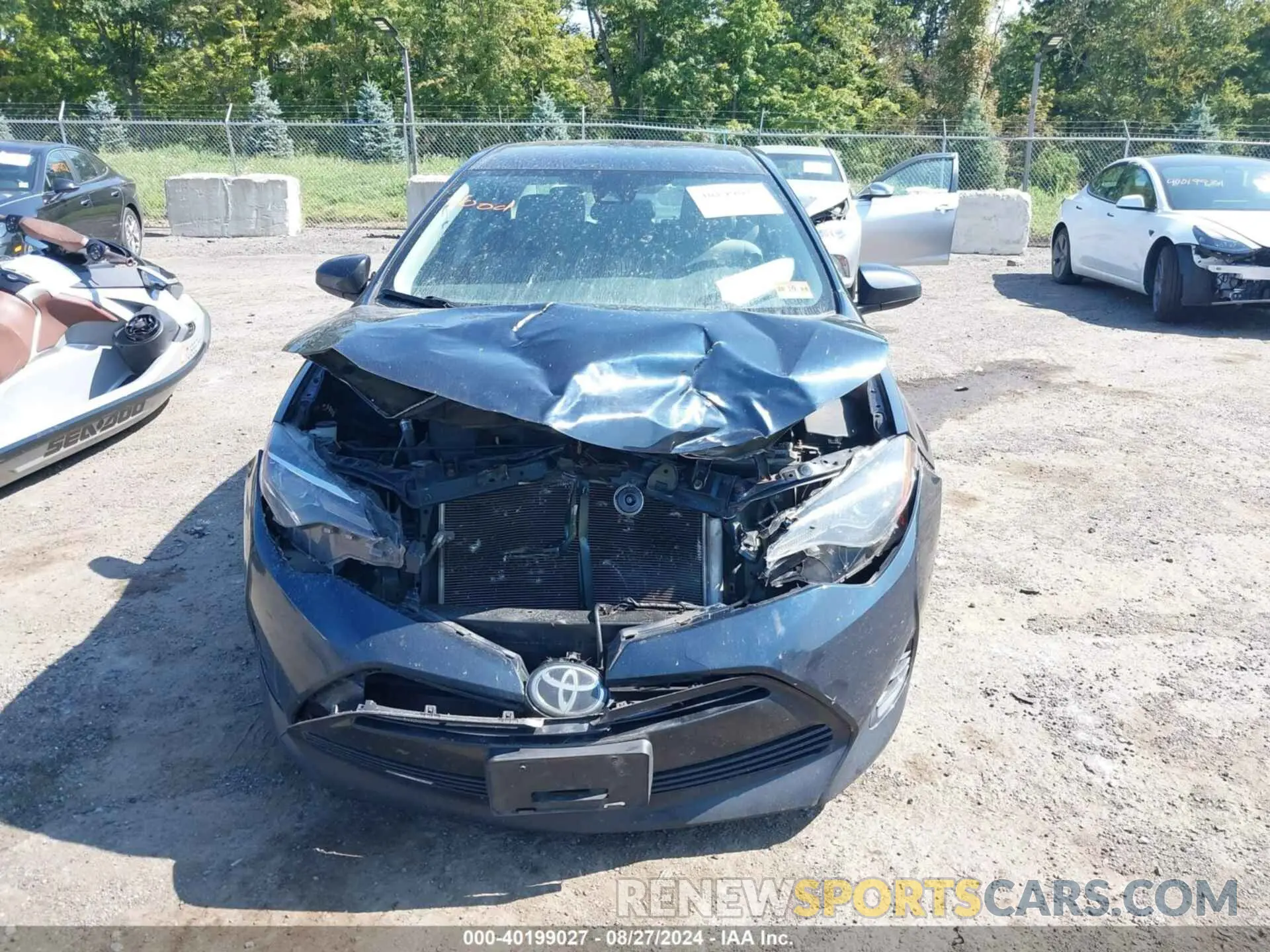 6 fotografías del automóvil dañado 2T1BURHE8JC978304 TOYOTA COROLLA 2018