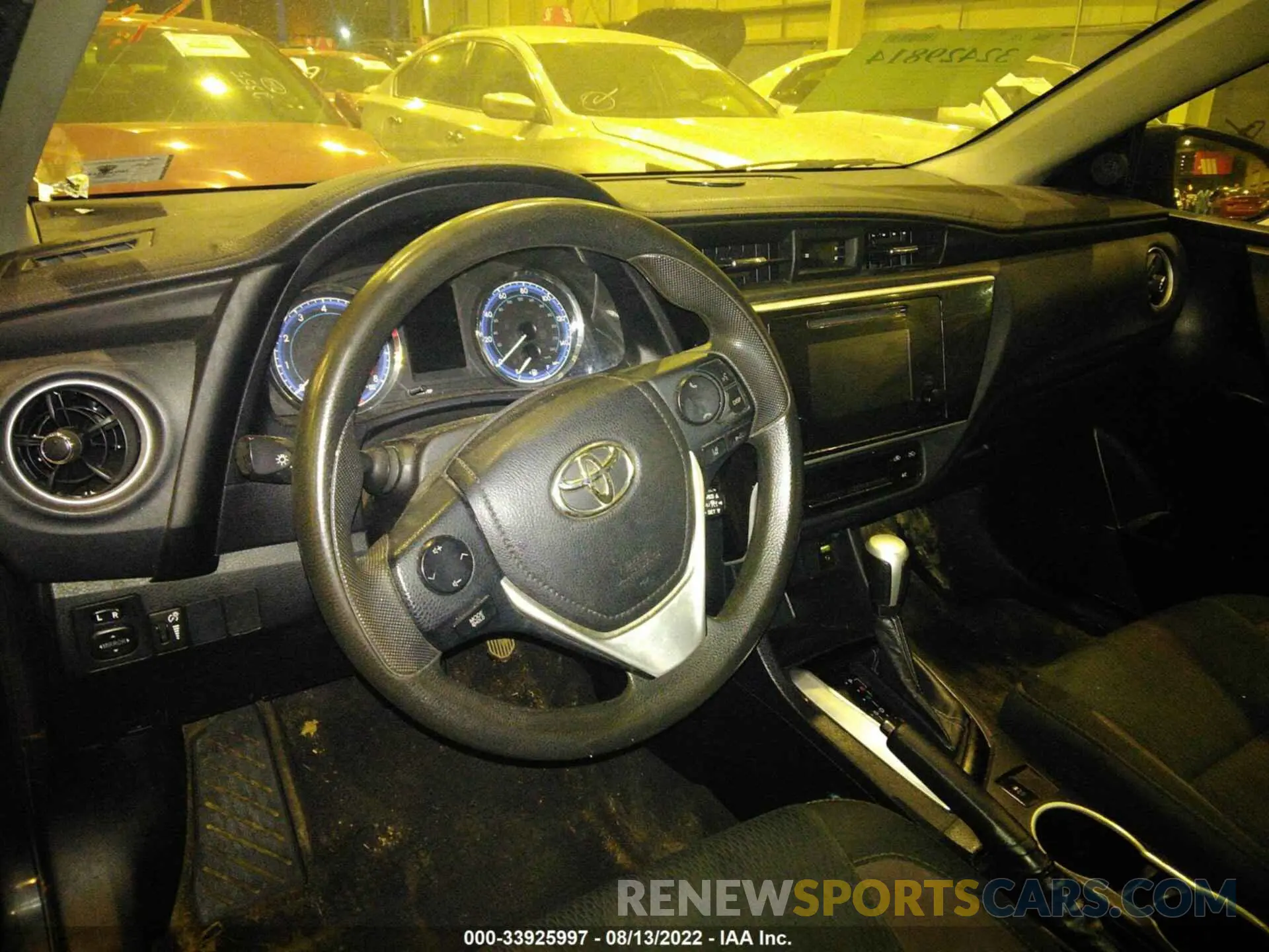 7 fotografías del automóvil dañado 001BURHE3KC165003 TOYOTA COROLLA 2019