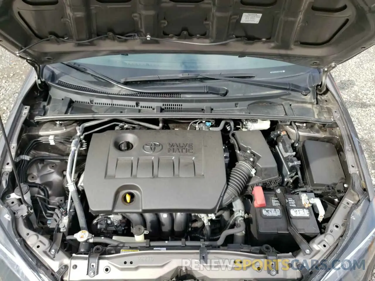 11 fotografías del automóvil dañado 2T1BPRHE2KC214067 TOYOTA COROLLA 2019