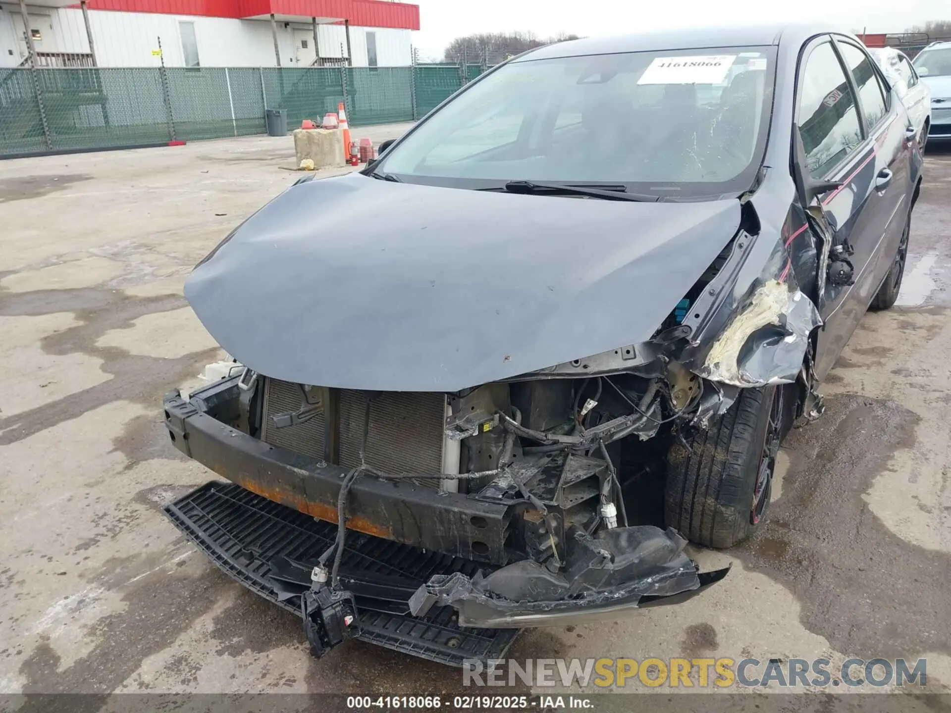 6 fotografías del automóvil dañado 2T1BURHE0KC141077 TOYOTA COROLLA 2019