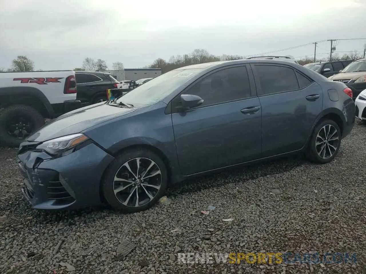 1 fotografías del automóvil dañado 2T1BURHE0KC153360 TOYOTA COROLLA 2019