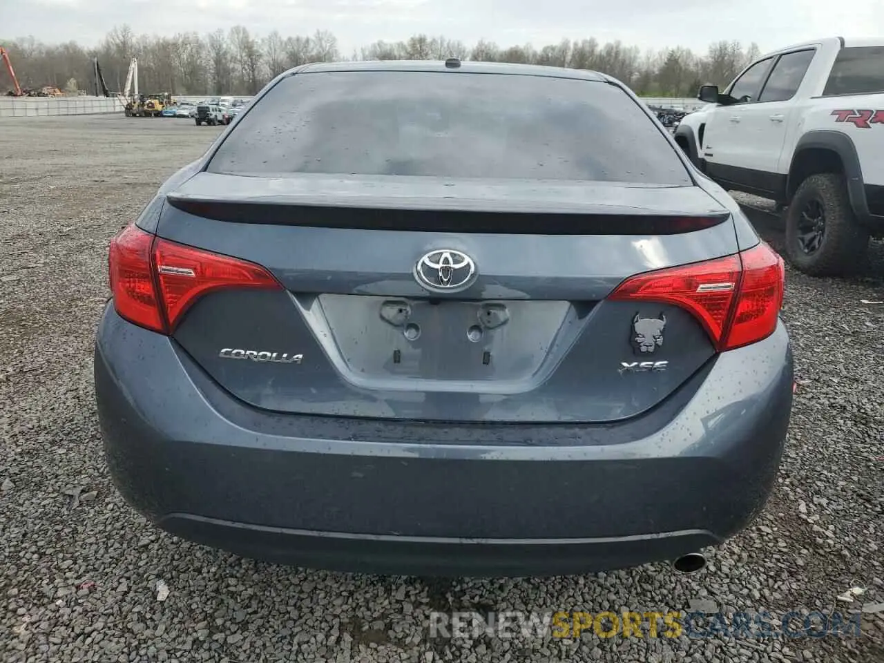 6 fotografías del automóvil dañado 2T1BURHE0KC153360 TOYOTA COROLLA 2019