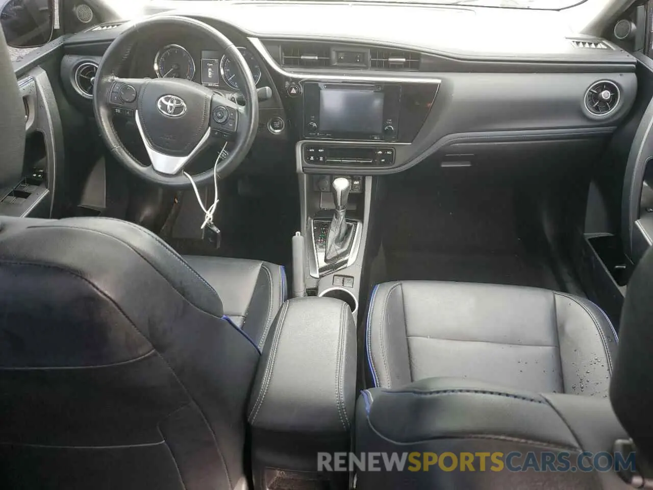8 fotografías del automóvil dañado 2T1BURHE0KC153360 TOYOTA COROLLA 2019