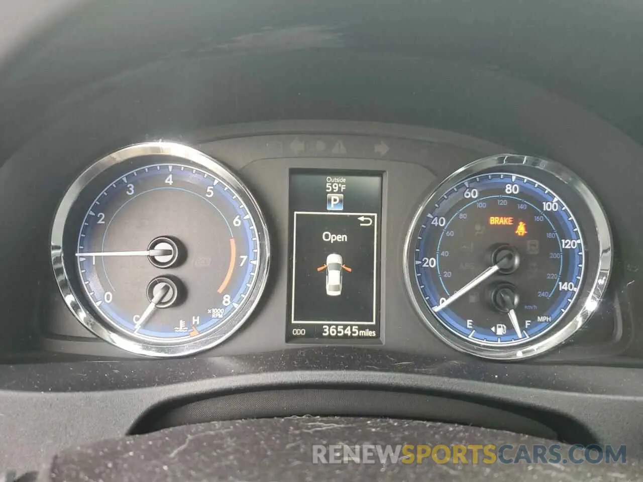 9 fotografías del automóvil dañado 2T1BURHE0KC153360 TOYOTA COROLLA 2019
