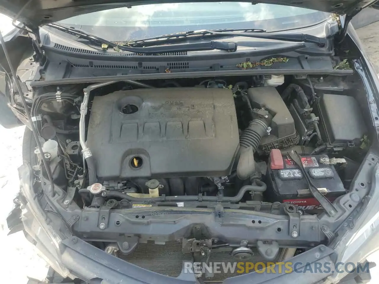 11 fotografías del automóvil dañado 2T1BURHE0KC154637 TOYOTA COROLLA 2019