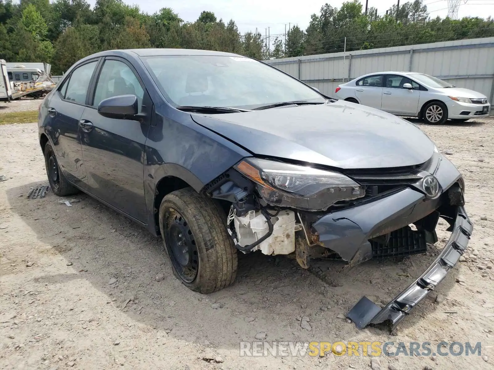 1 fotografías del automóvil dañado 2T1BURHE0KC156873 TOYOTA COROLLA 2019