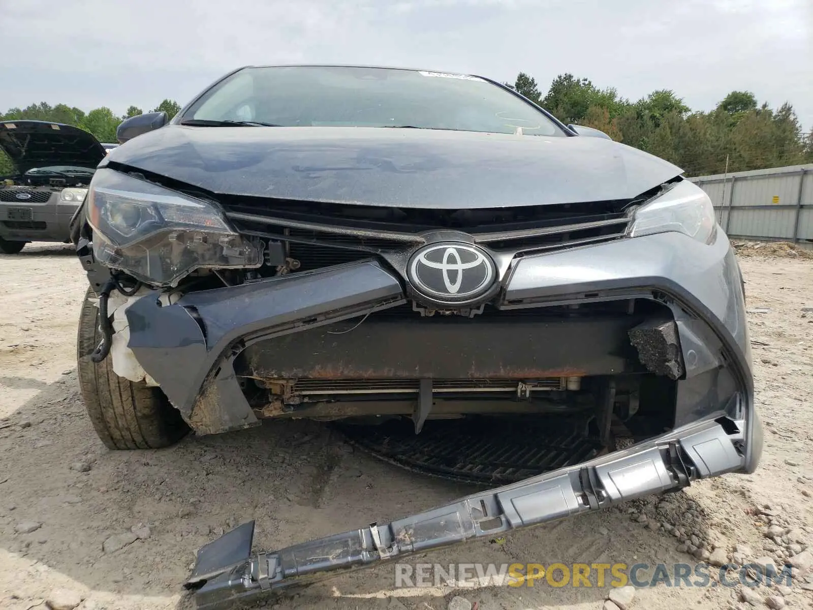 9 fotografías del automóvil dañado 2T1BURHE0KC156873 TOYOTA COROLLA 2019