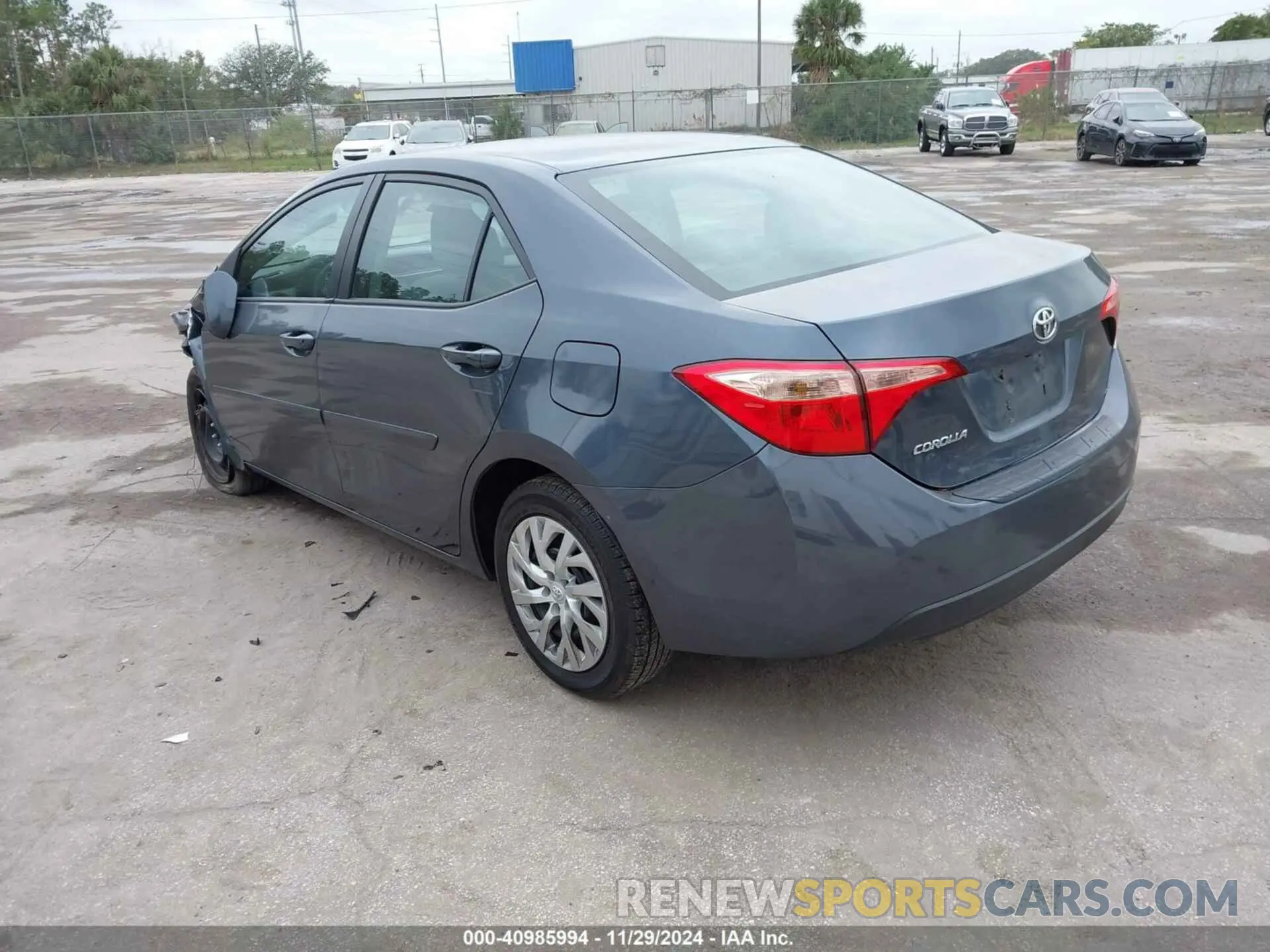 3 fotografías del automóvil dañado 2T1BURHE0KC165069 TOYOTA COROLLA 2019