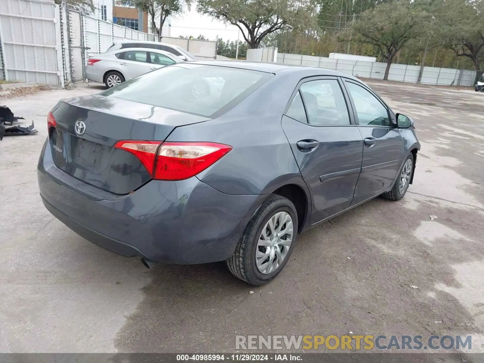 4 fotografías del automóvil dañado 2T1BURHE0KC165069 TOYOTA COROLLA 2019