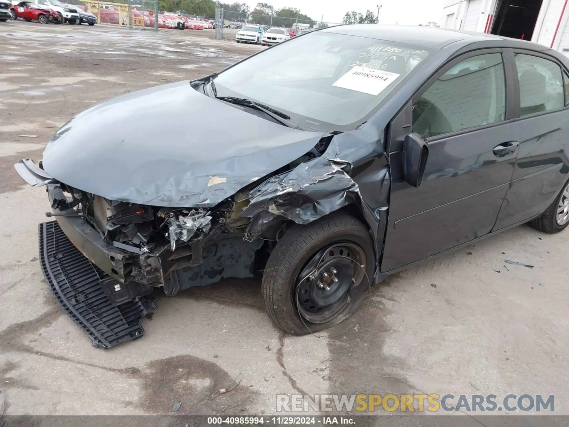 6 fotografías del automóvil dañado 2T1BURHE0KC165069 TOYOTA COROLLA 2019