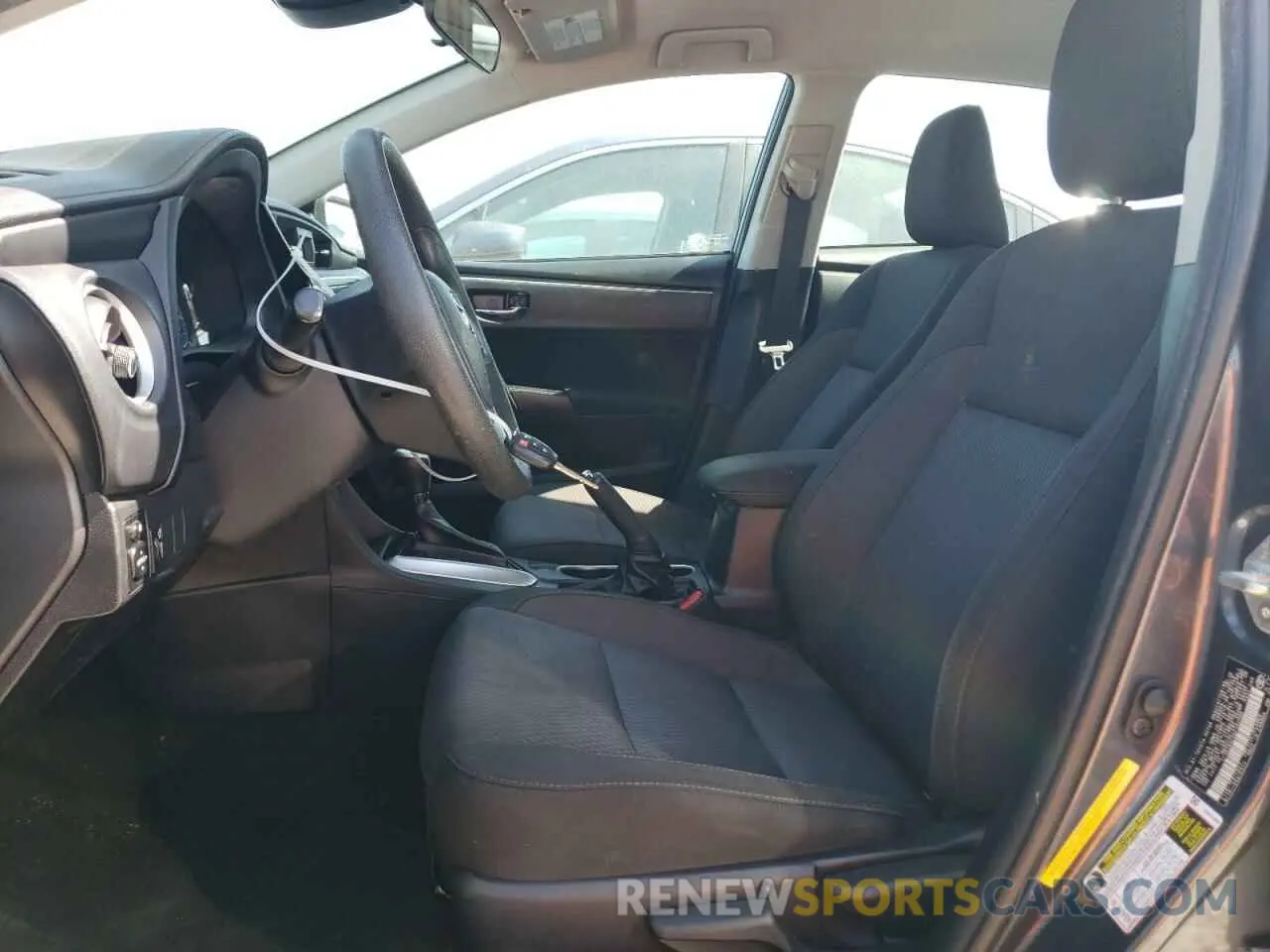 7 fotografías del automóvil dañado 2T1BURHE0KC165590 TOYOTA COROLLA 2019