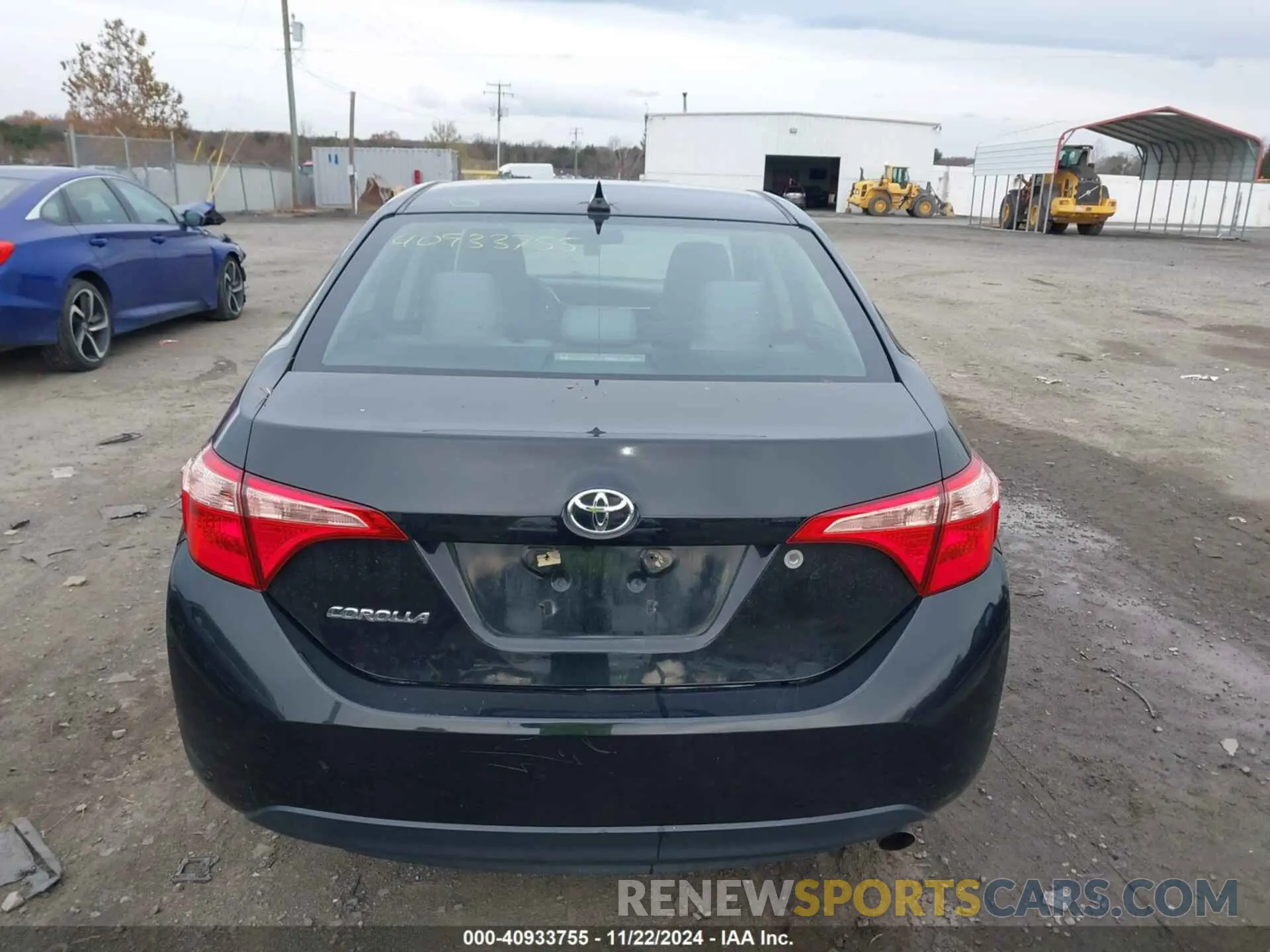 16 fotografías del automóvil dañado 2T1BURHE0KC166948 TOYOTA COROLLA 2019