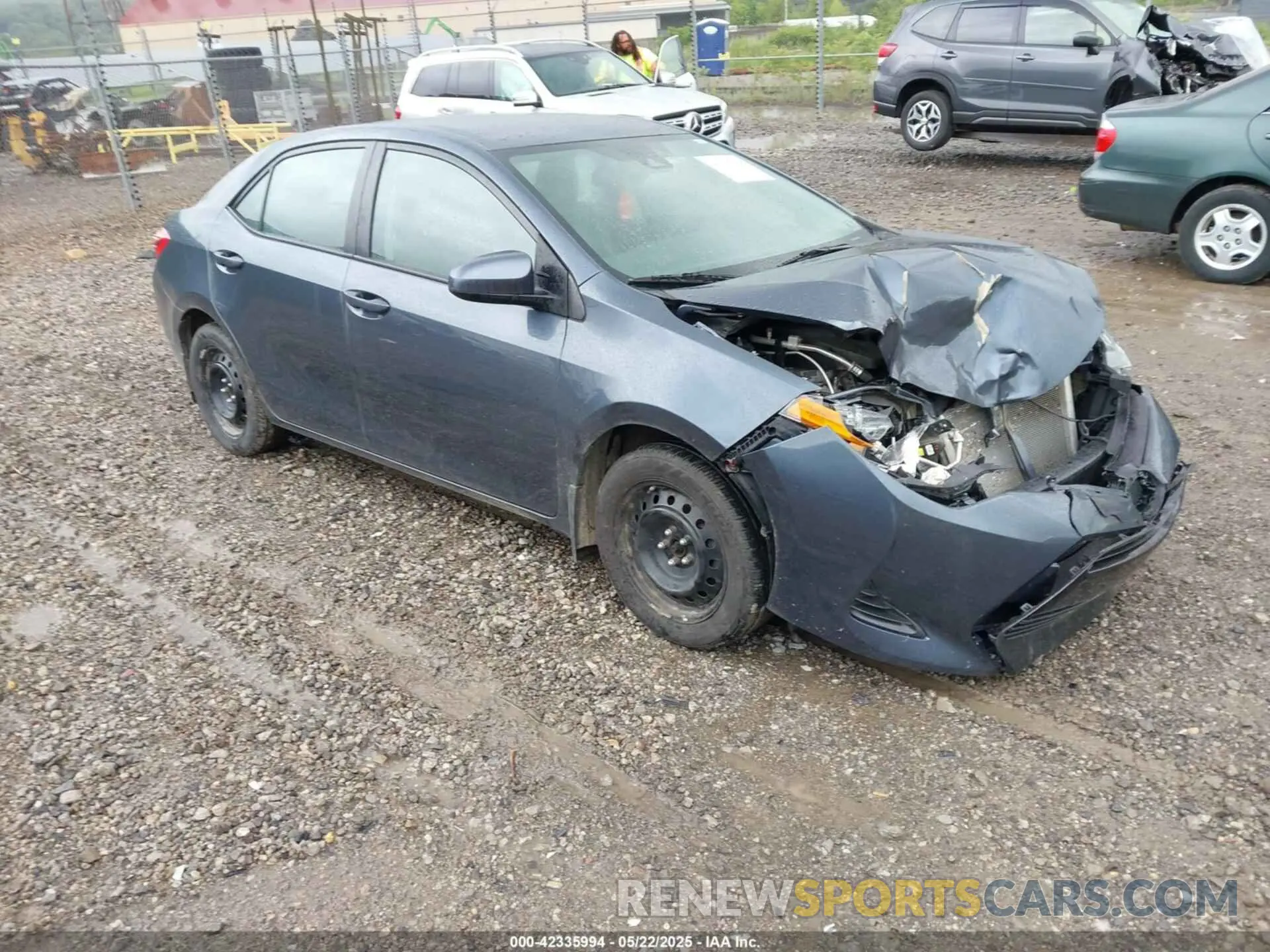 1 fotografías del automóvil dañado 2T1BURHE0KC167730 TOYOTA COROLLA 2019