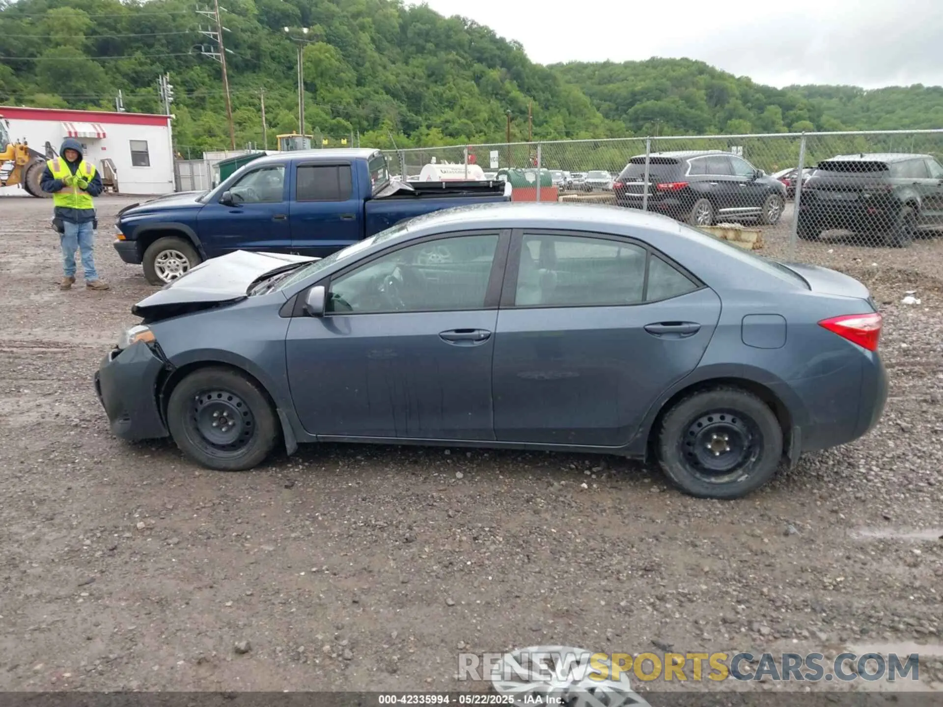 15 fotografías del automóvil dañado 2T1BURHE0KC167730 TOYOTA COROLLA 2019