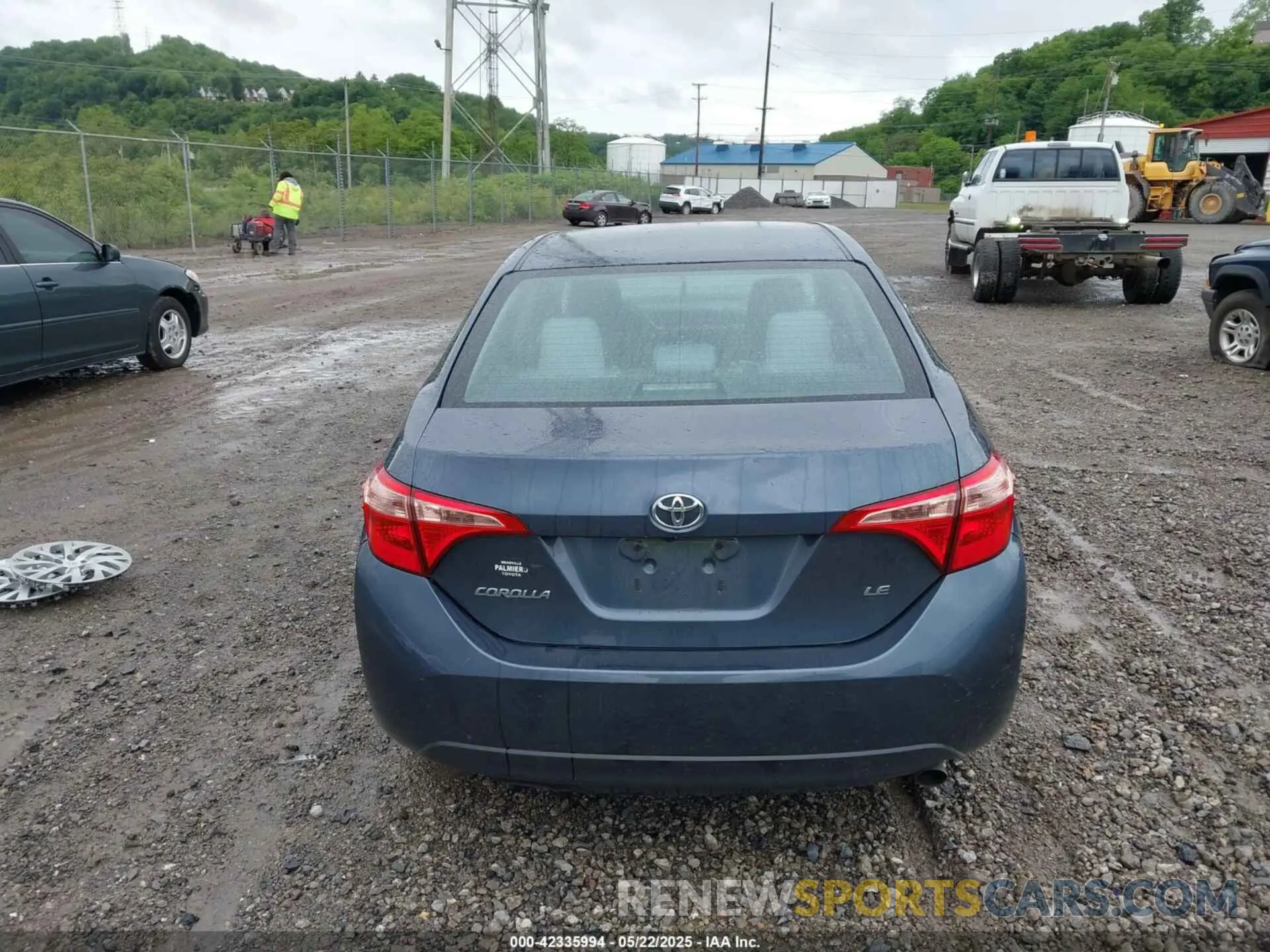 17 fotografías del automóvil dañado 2T1BURHE0KC167730 TOYOTA COROLLA 2019