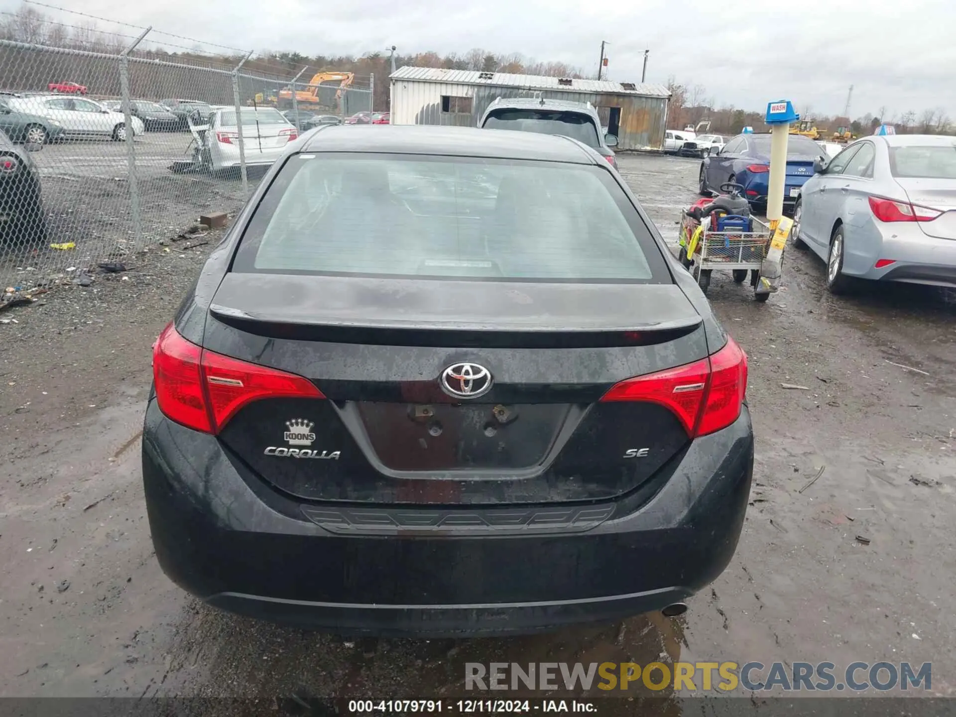 17 fotografías del automóvil dañado 2T1BURHE0KC169266 TOYOTA COROLLA 2019