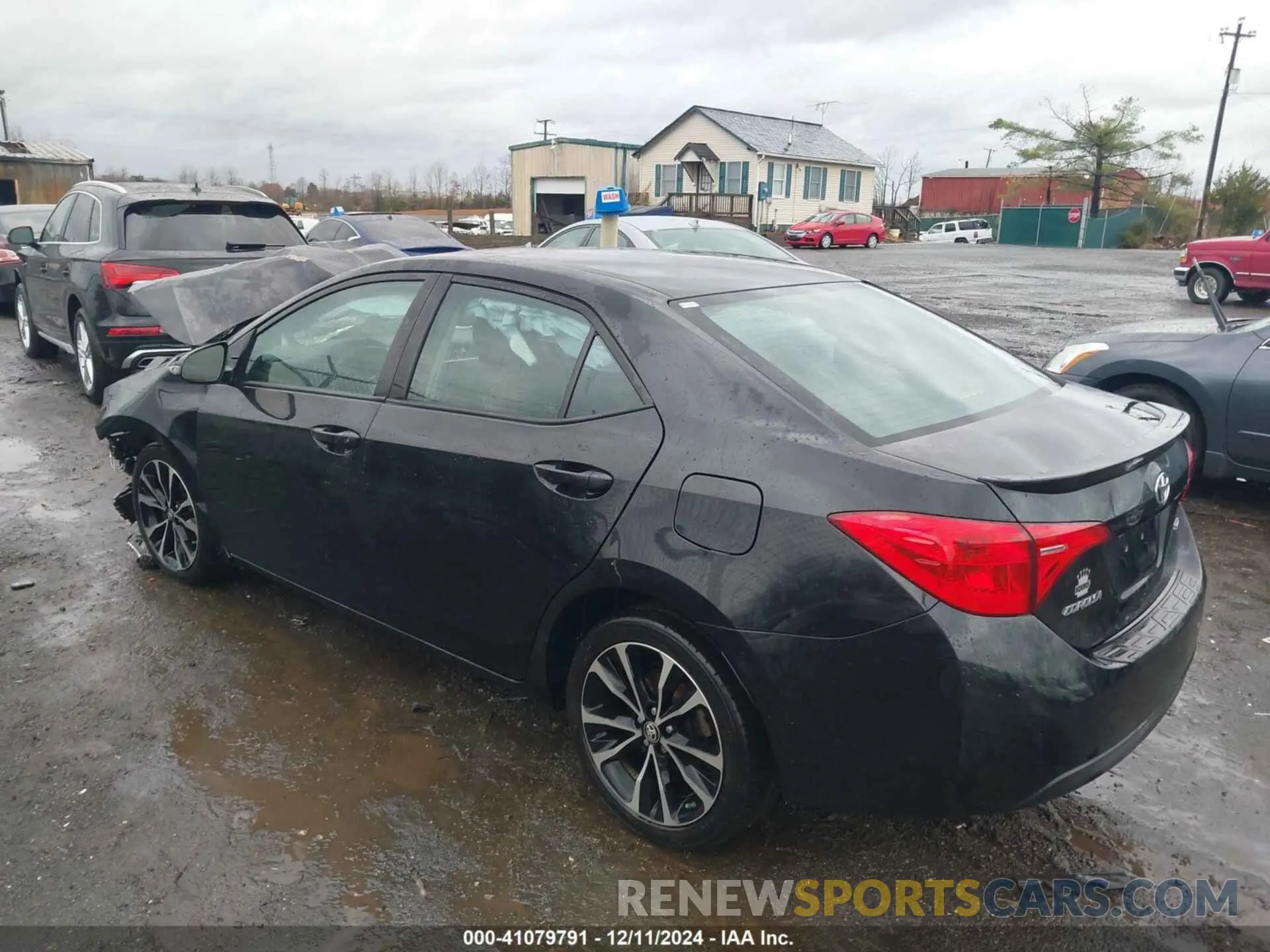 3 fotografías del automóvil dañado 2T1BURHE0KC169266 TOYOTA COROLLA 2019