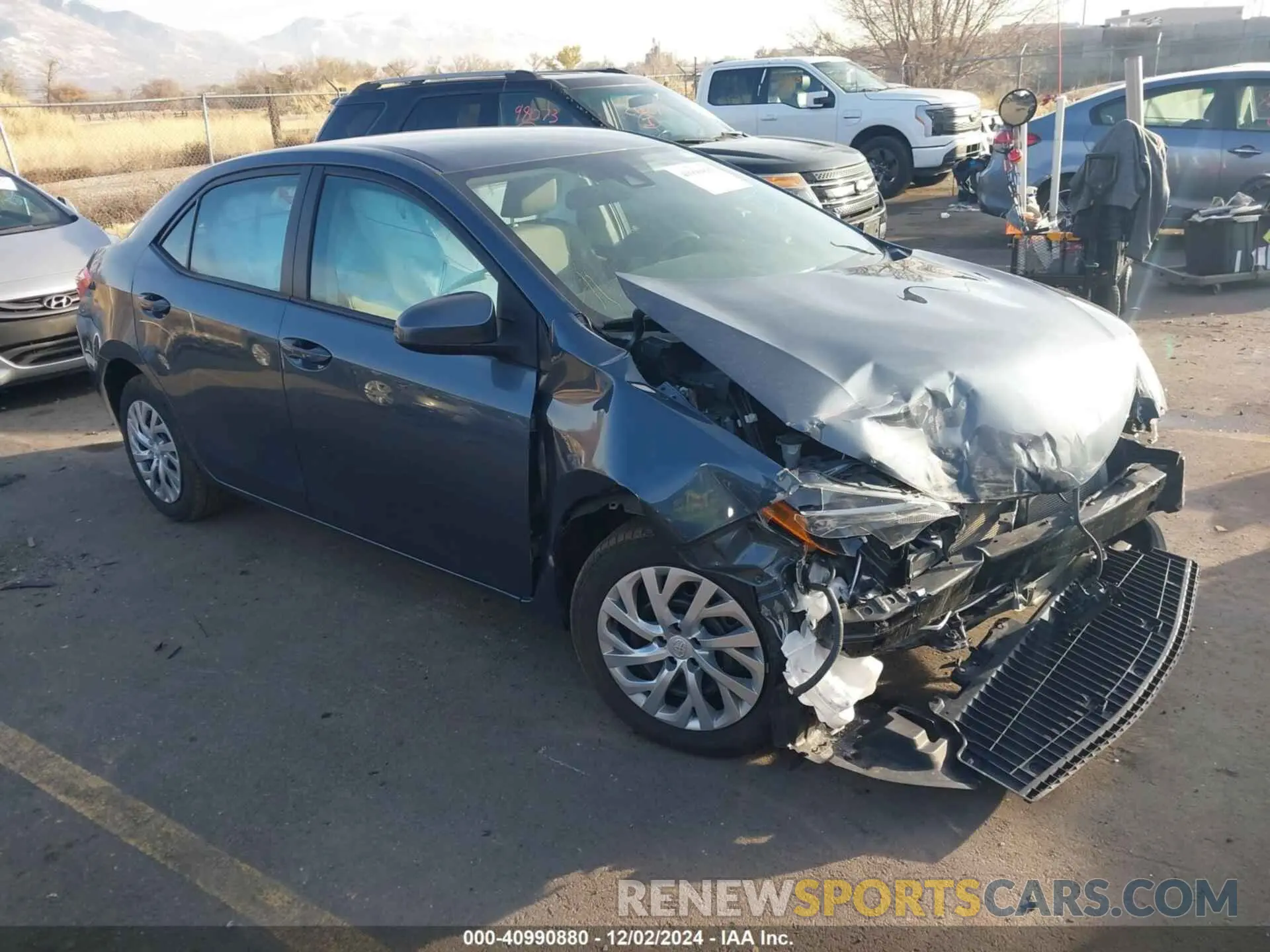 1 fotografías del automóvil dañado 2T1BURHE0KC175147 TOYOTA COROLLA 2019