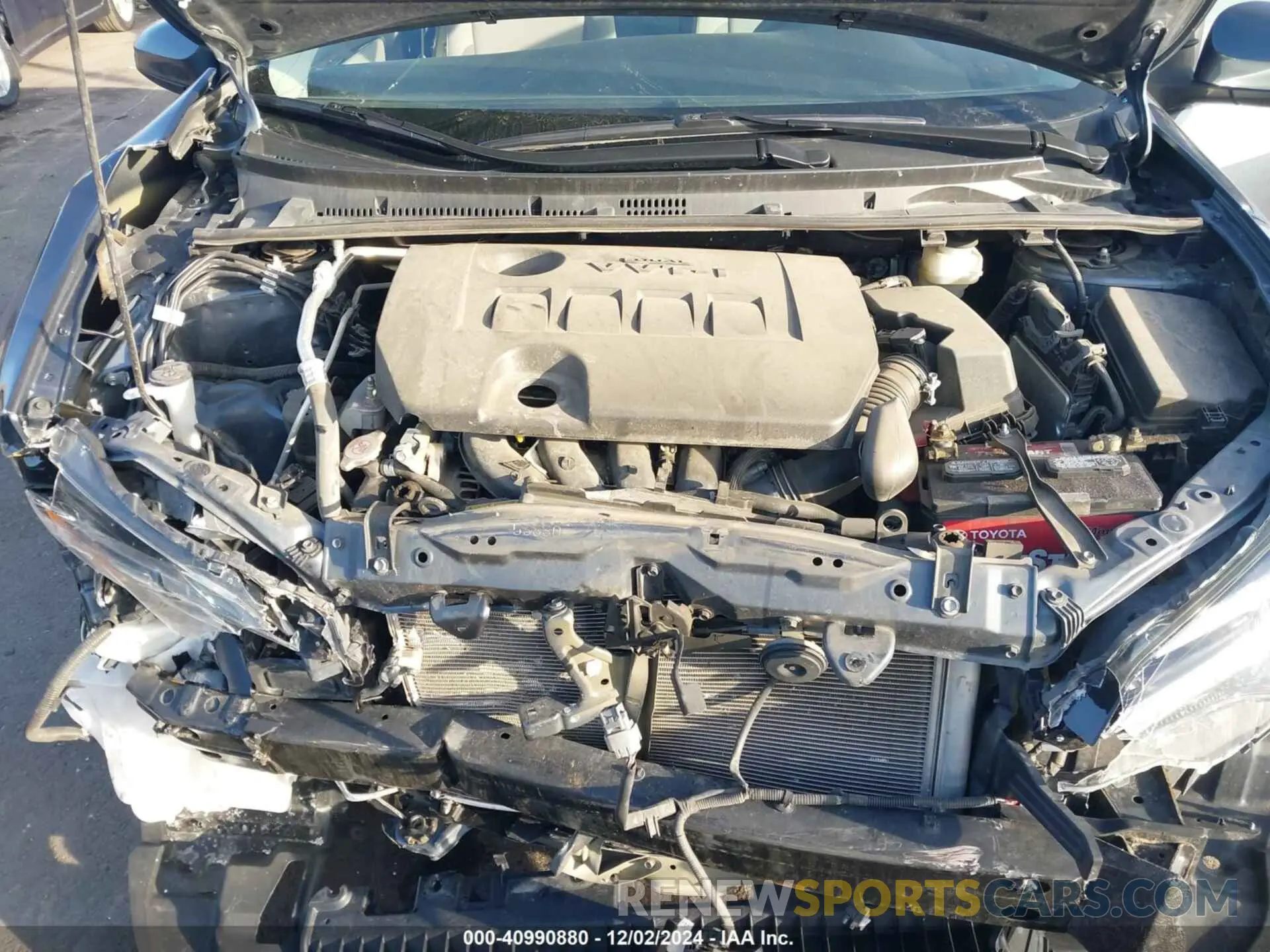 10 fotografías del automóvil dañado 2T1BURHE0KC175147 TOYOTA COROLLA 2019
