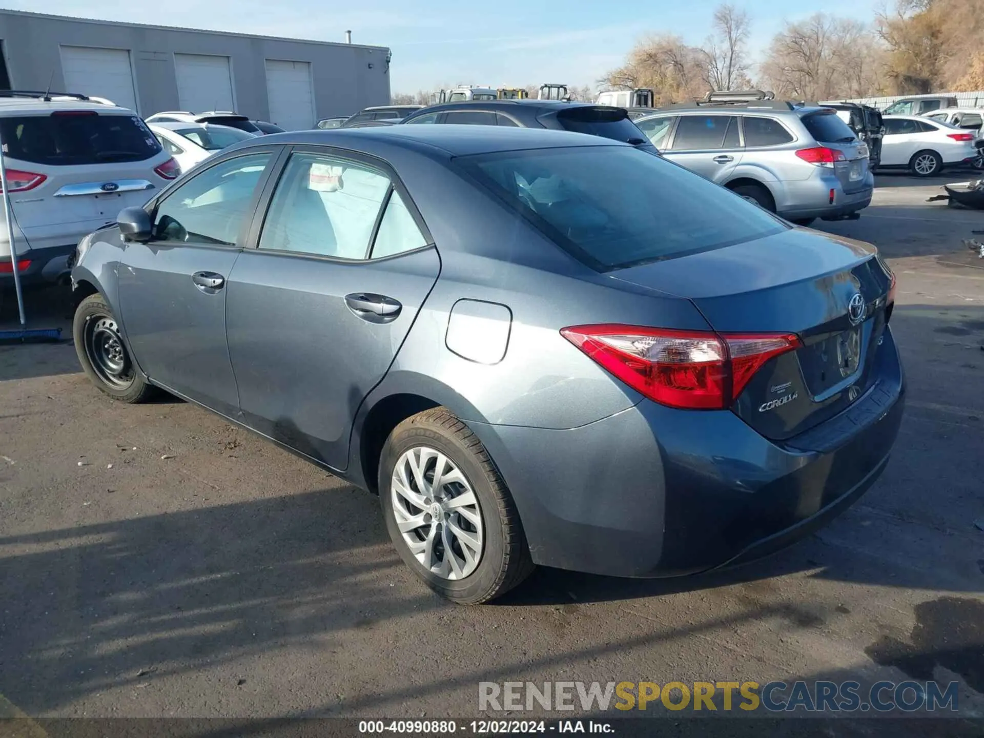 3 fotografías del automóvil dañado 2T1BURHE0KC175147 TOYOTA COROLLA 2019
