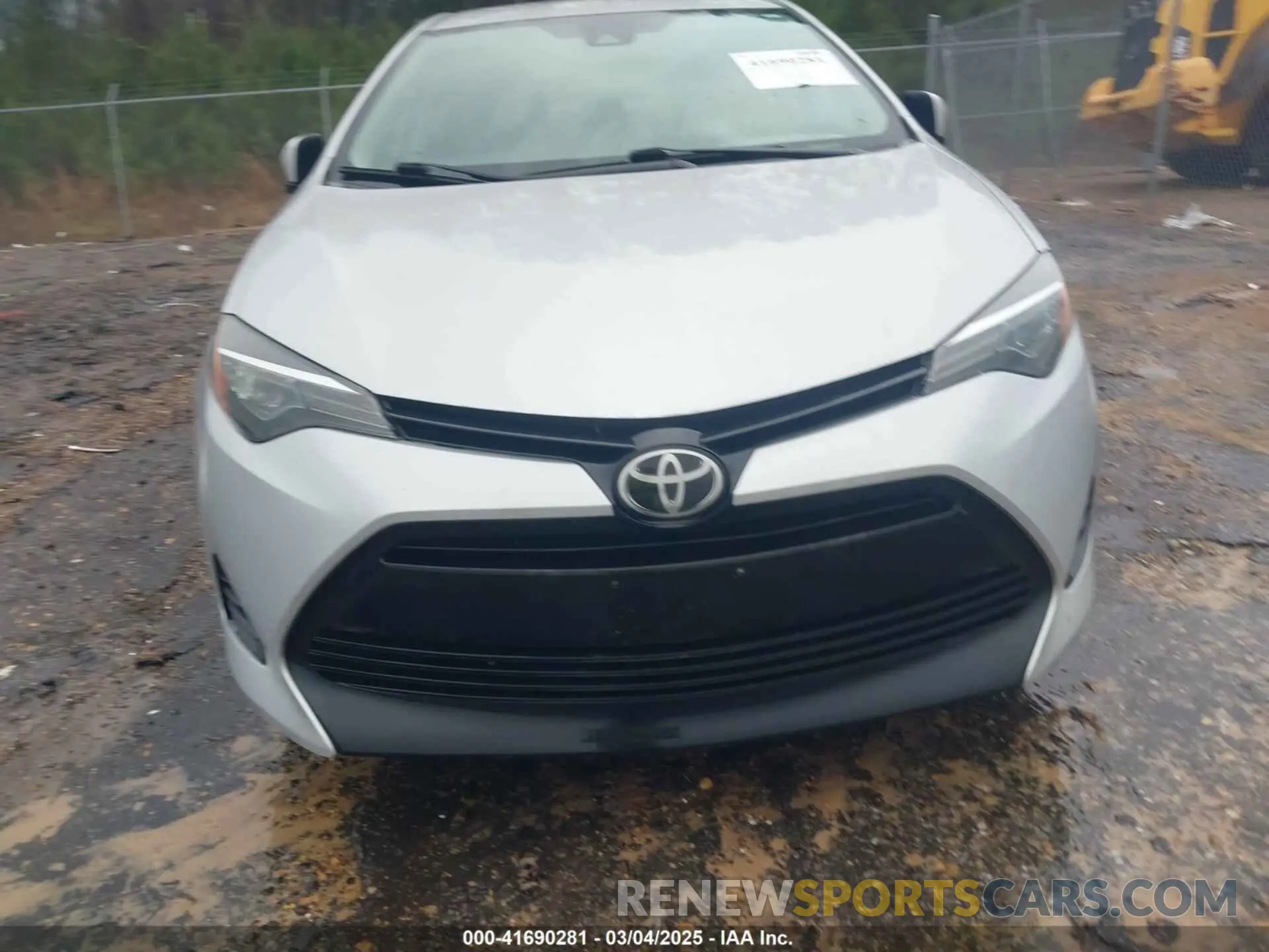 6 fotografías del automóvil dañado 2T1BURHE0KC181014 TOYOTA COROLLA 2019