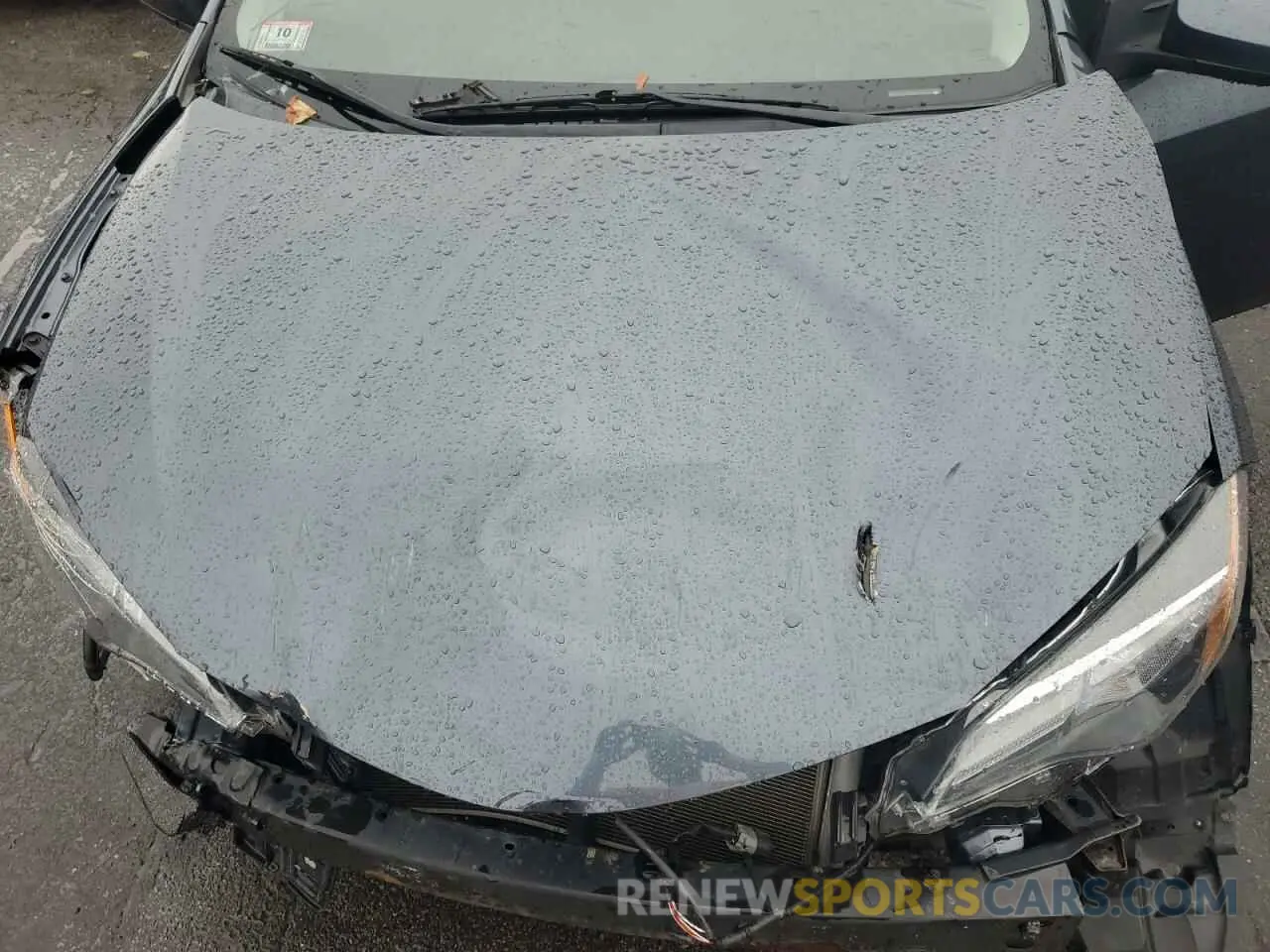 11 fotografías del automóvil dañado 2T1BURHE0KC182728 TOYOTA COROLLA 2019
